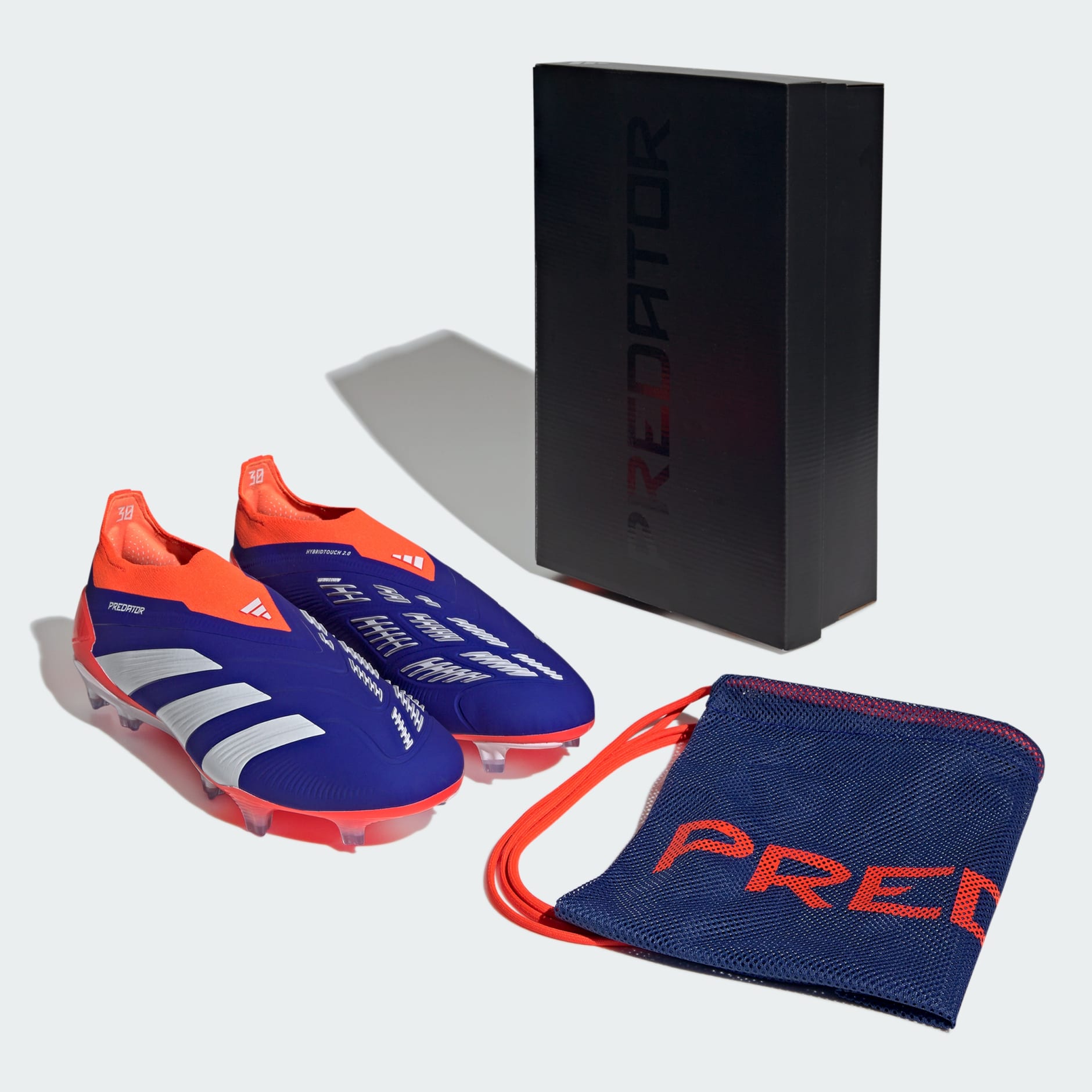 adidas Predator Elite Laceless Firm Ground Boots - Blue