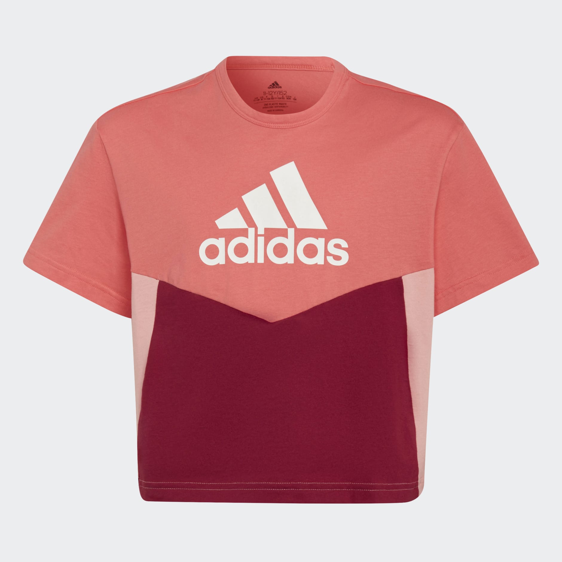 Adidas Colorblock Tee Pink Adidas Il 3521