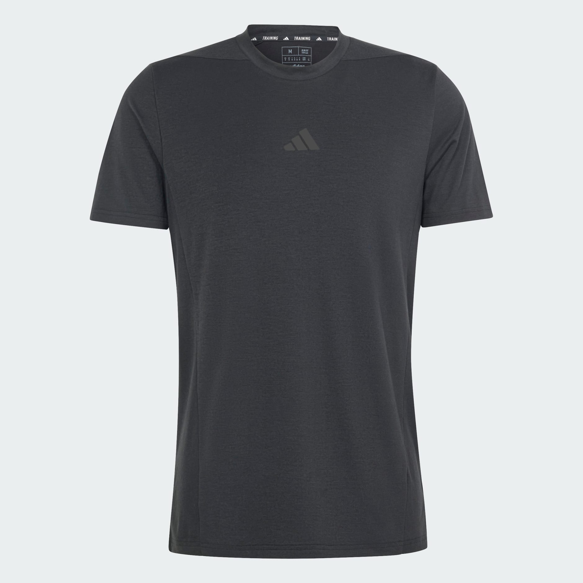 Men s Clothing Designed for Training Workout Tee Black adidas Saudi Arabia