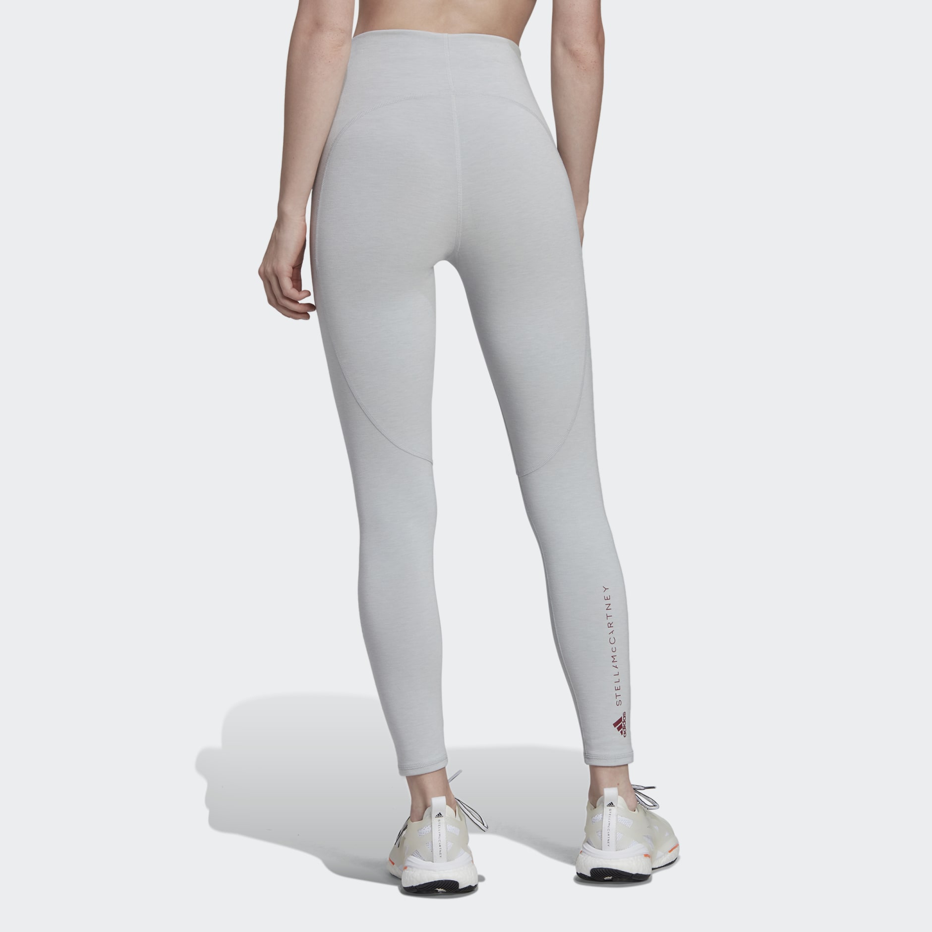 Clothing - adidas by Stella McCartney 7/8 Yoga Leggings - Grey | adidas ...