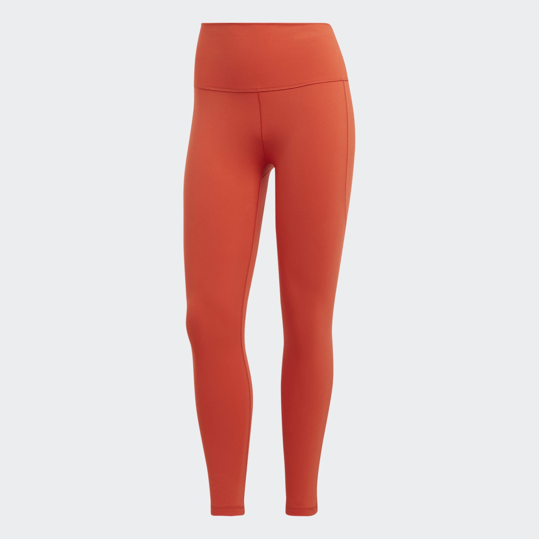 Women's Clothing - adidas Yoga Studio 7/8 Leggings - Red