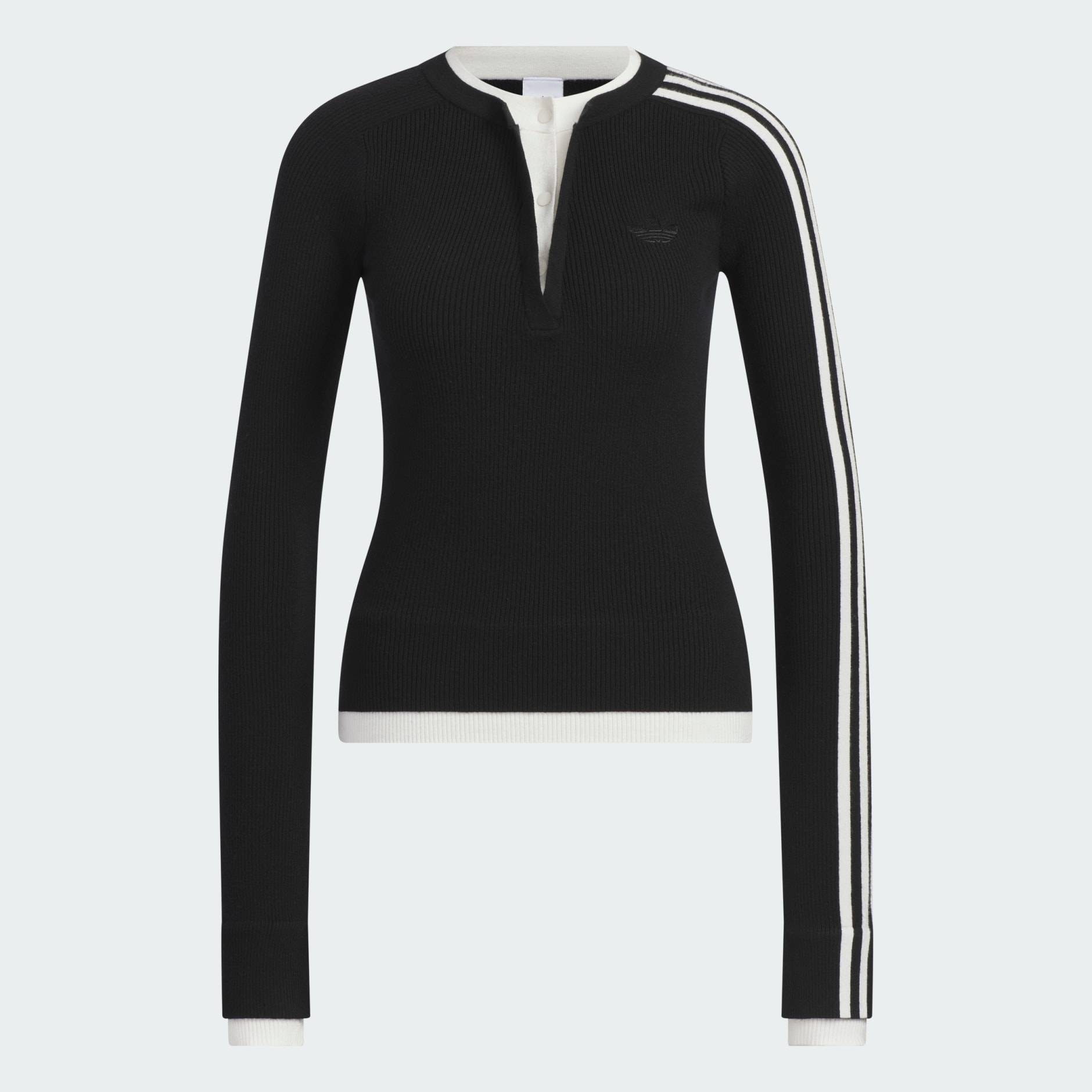 PREMIUM 3S BUTTON CREW Sweatshirt