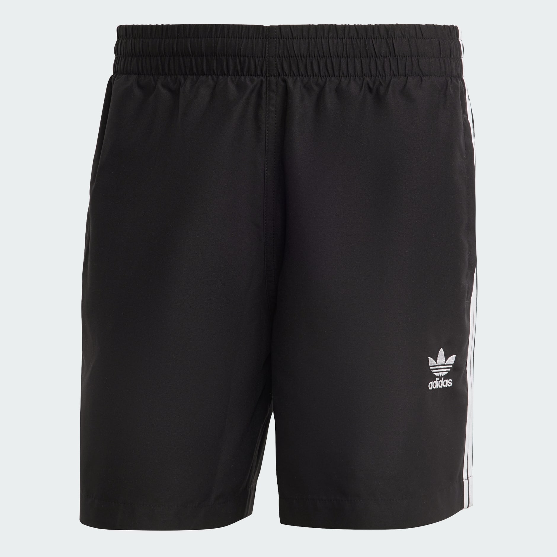 adidas Originals Adicolor 3-Stripes Swim Shorts - Black | adidas UAE