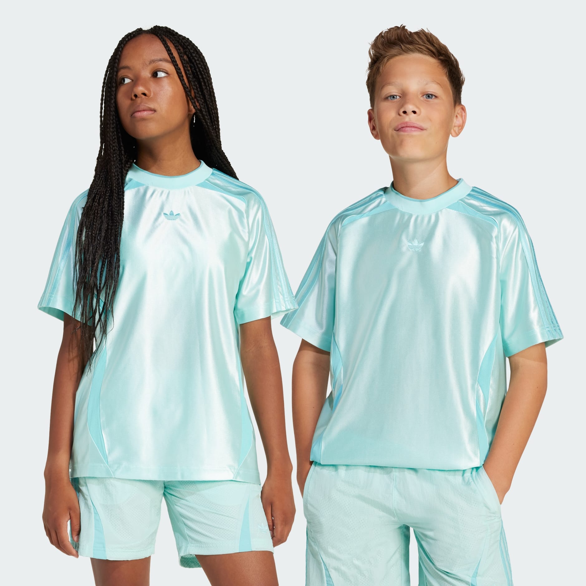 ★adidas★ Timgeist Tea Blue JP1114 adidas TEAMGEIST TEE ブルー/ホワイト（アディダス チーム