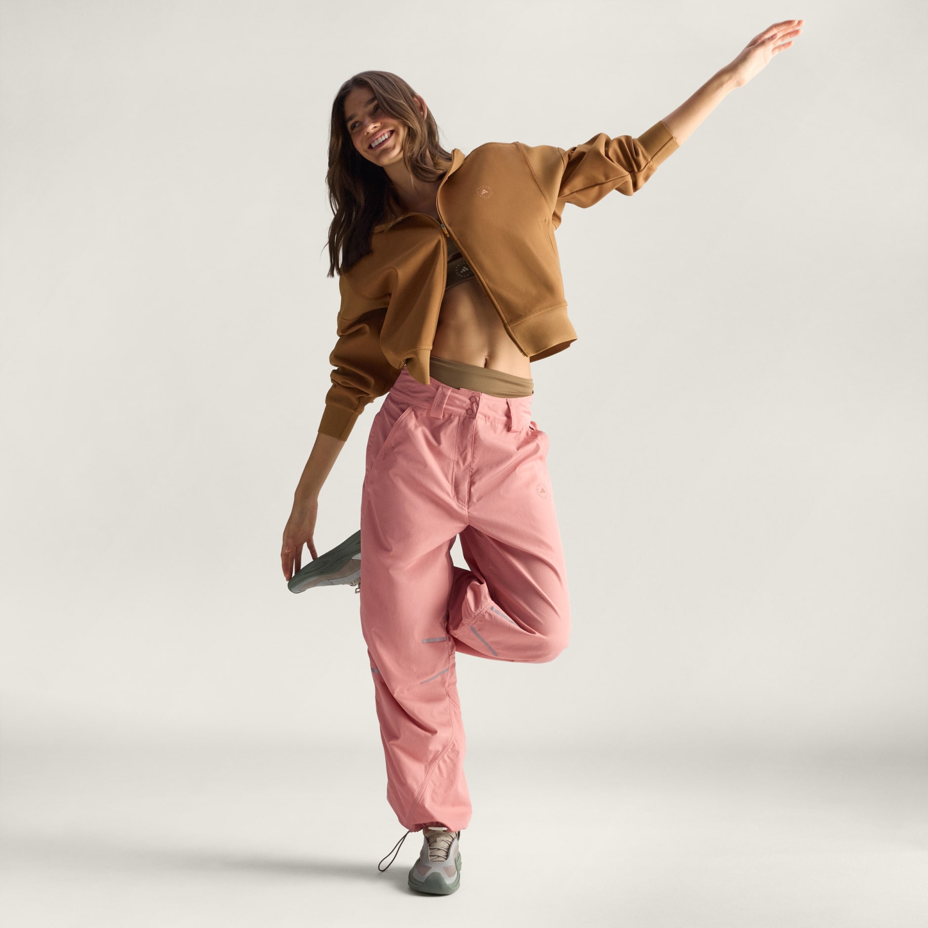 ז'קט ריצה סרוג adidas by Stella McCartney