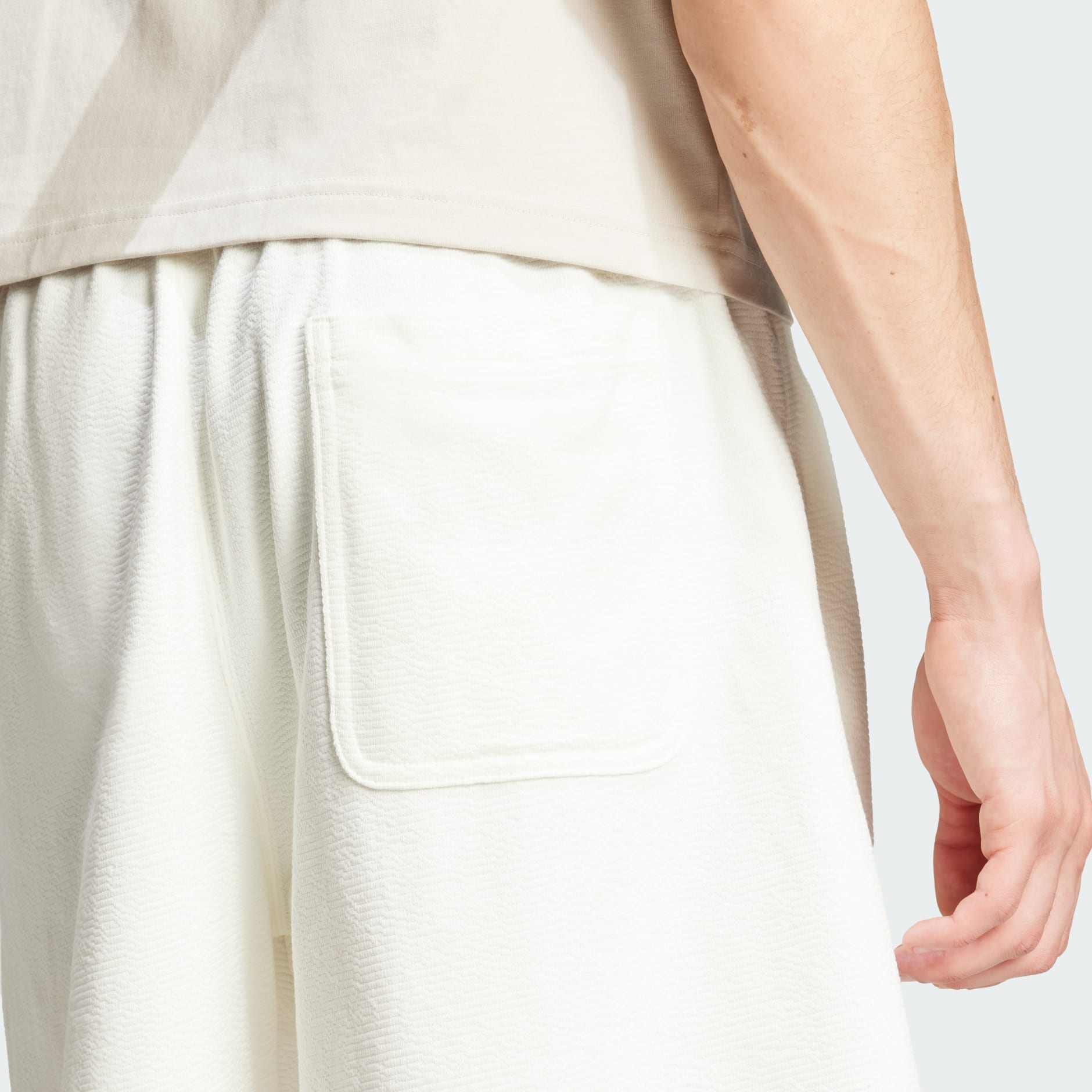 パンツ・ボトムスその他 adidas ELEVATED ALL SZN CLOUD JERSEY SHORTS JP0177 Clothing - Elevated ALL SZN Cloud Jersey Shorts - White