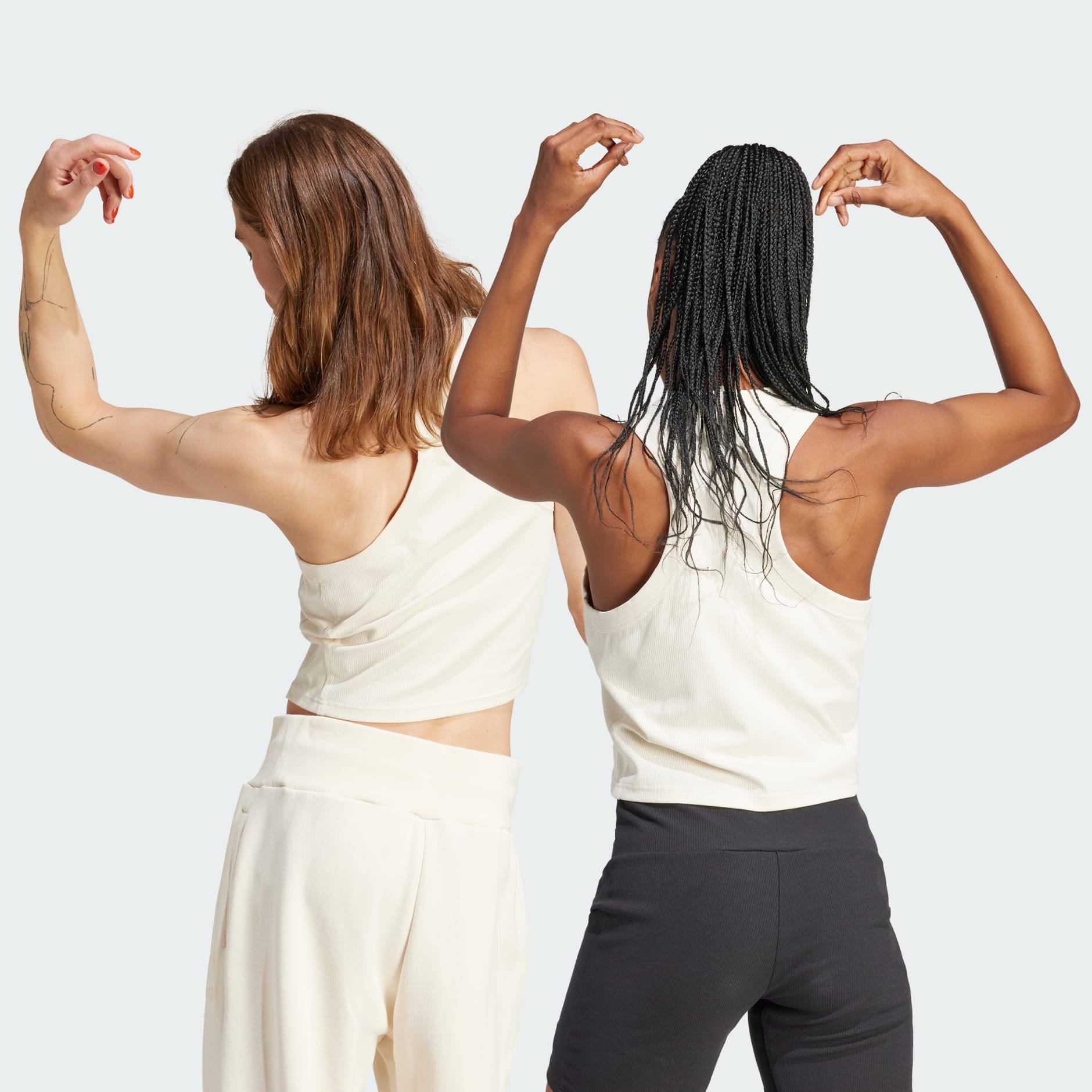 Lounge Ribbed Crop Tank Top