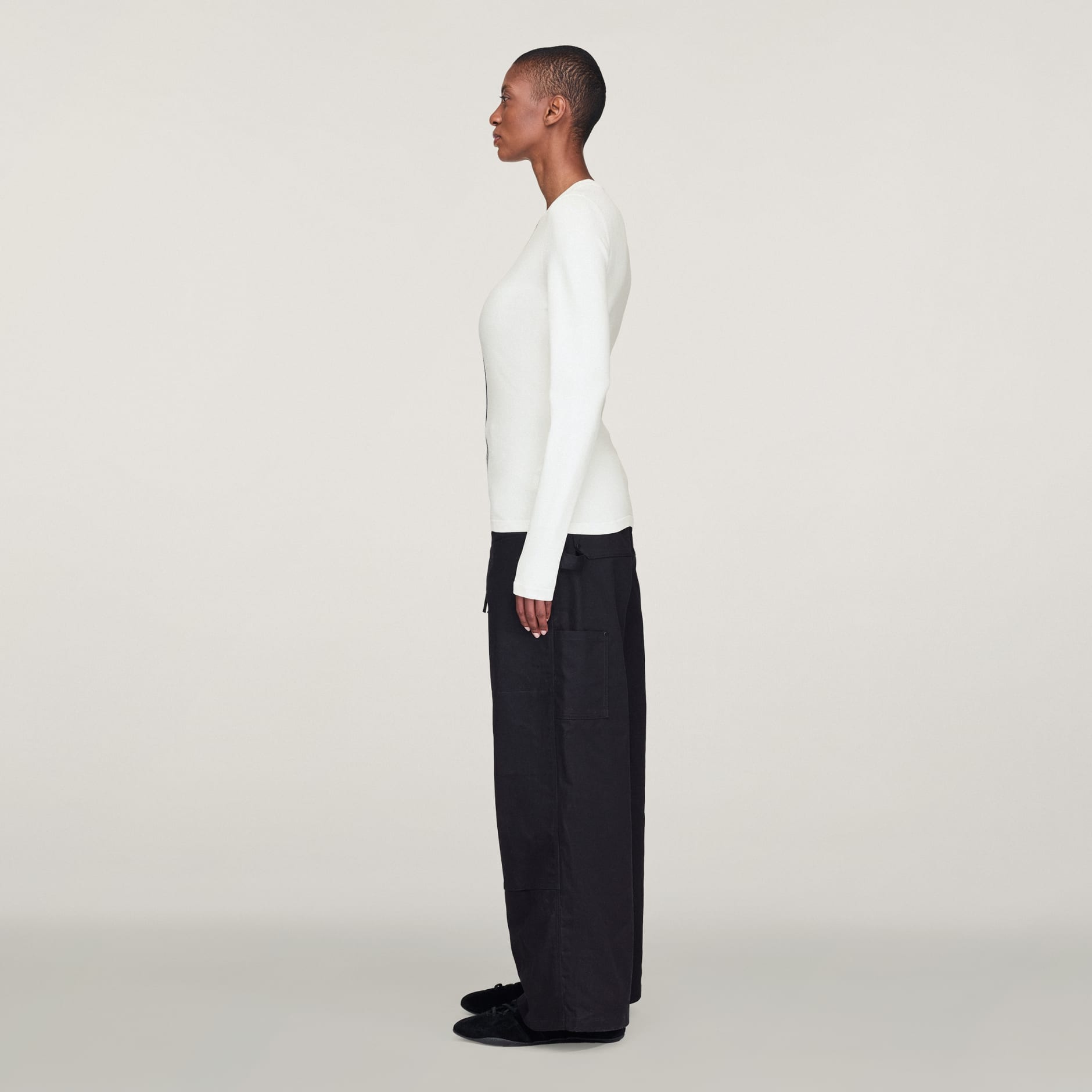 Y-3 三間長袖 T 恤