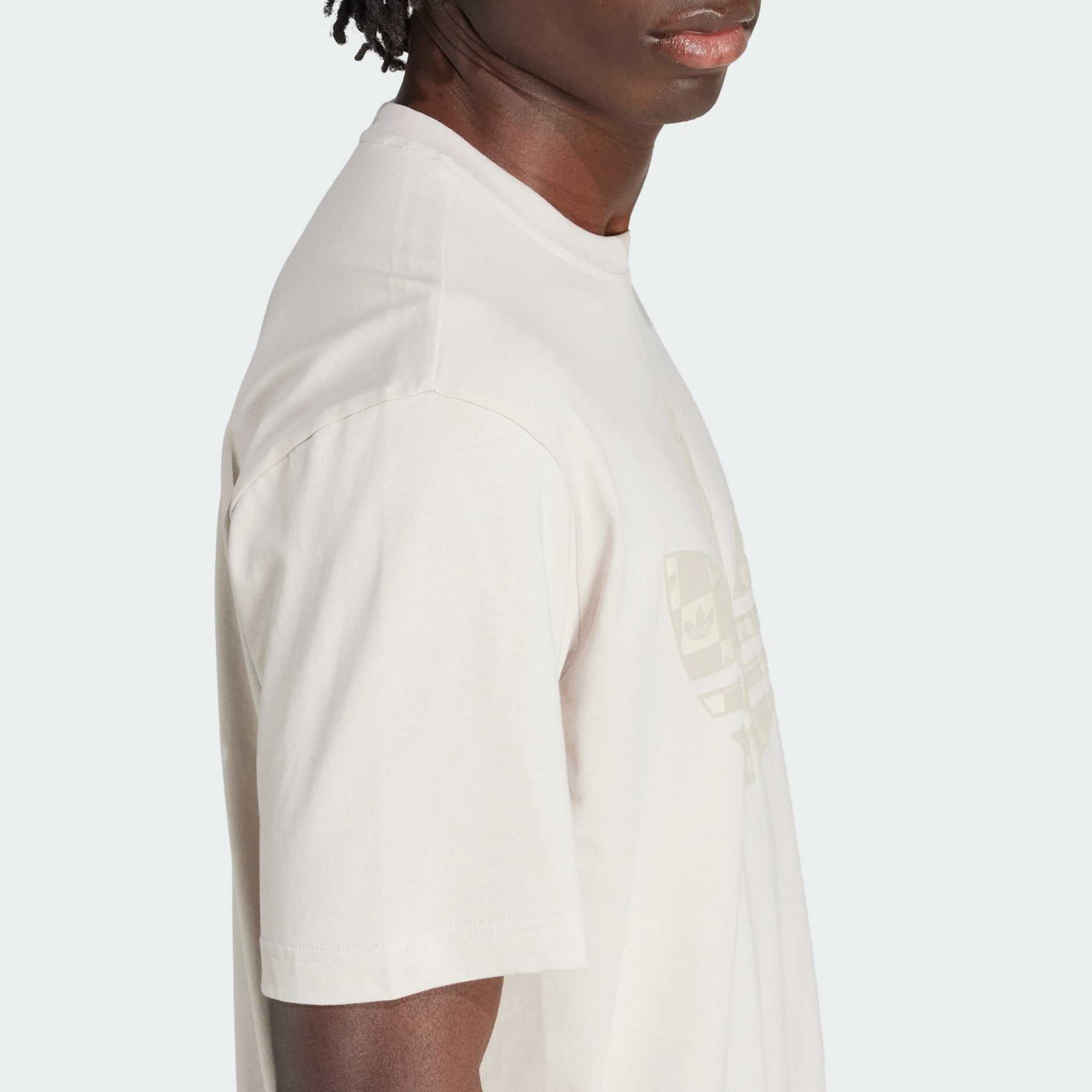 تيشيرت فضفاض مُوحّد اللون