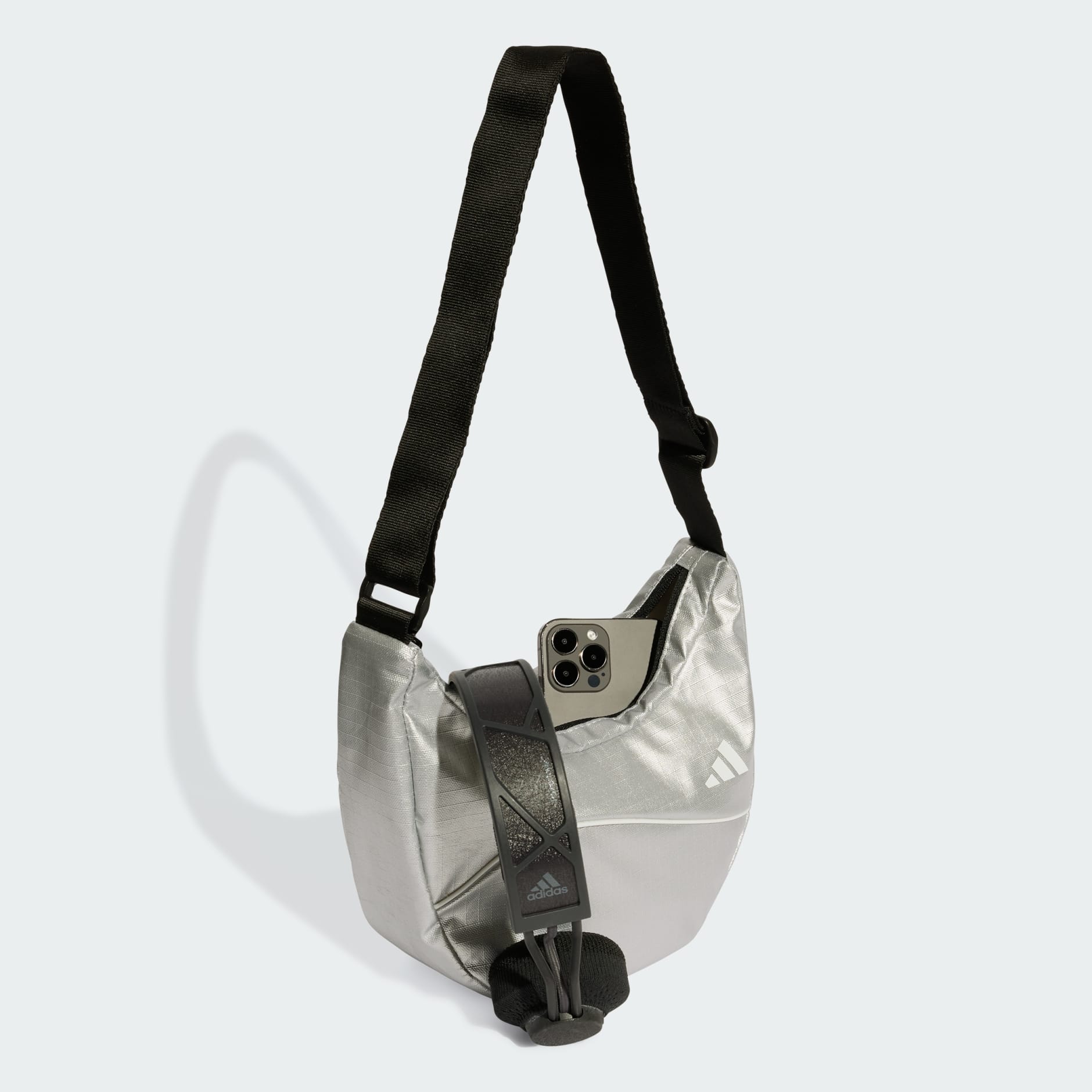 純銀　銀盃　約294g adidas Glow 斜孭袋- 銀色| adidas香港官方網上商店