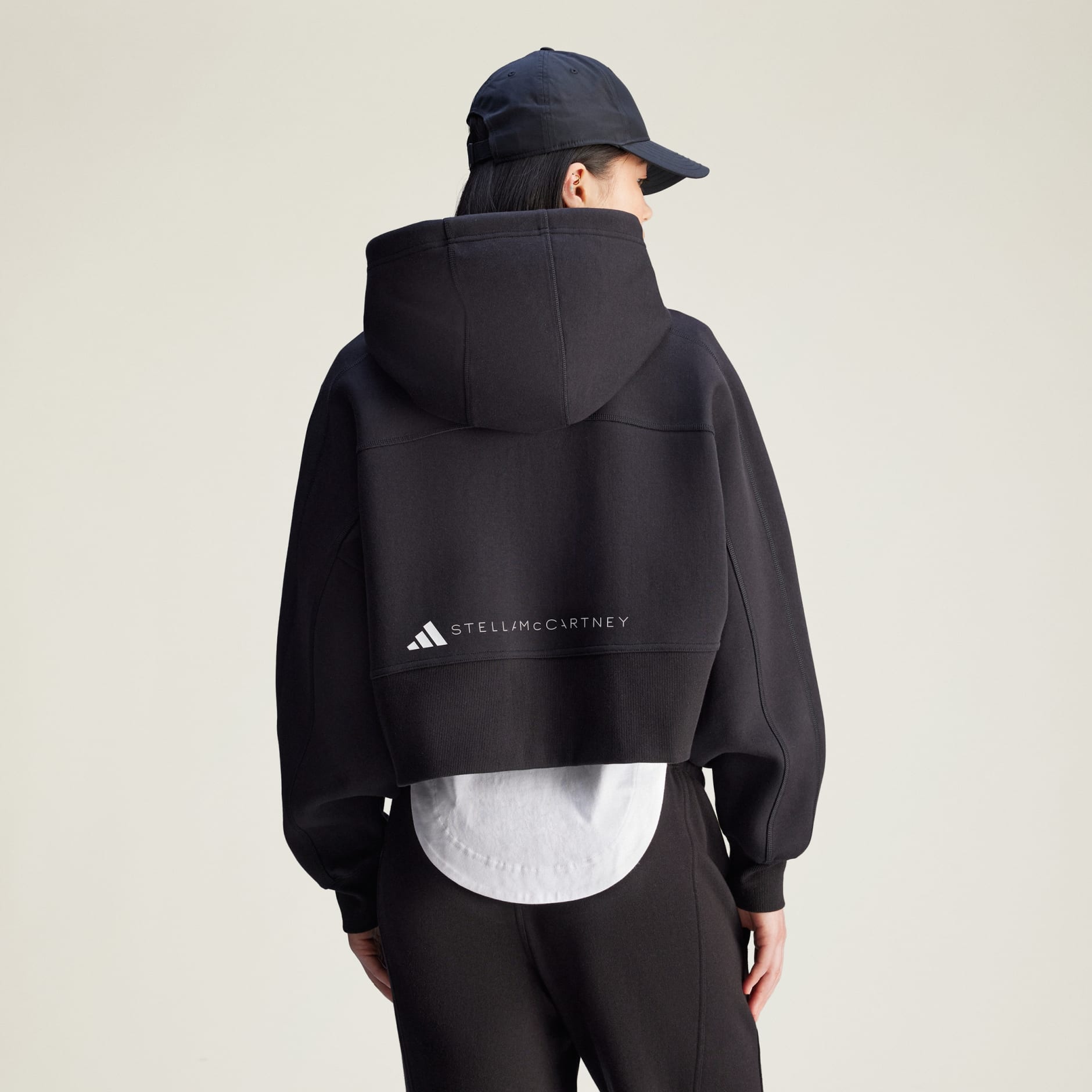 adidas by Stella McCartney Sportswear Cropped Hoodie