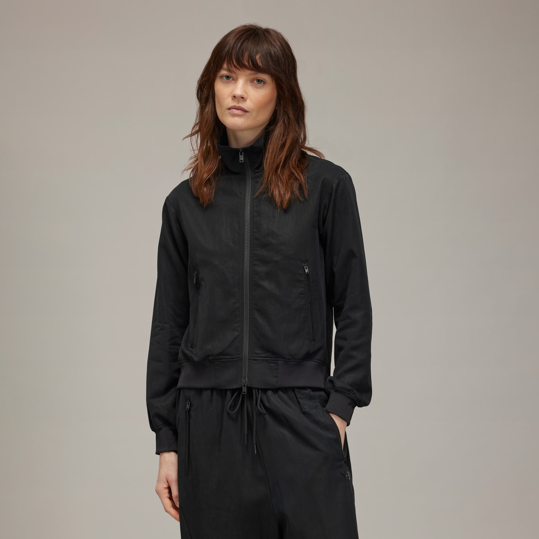 人気ブラドン Twill Washed Y-3 Blouson Kong Hong adidas | Black - ジャケット・アウター