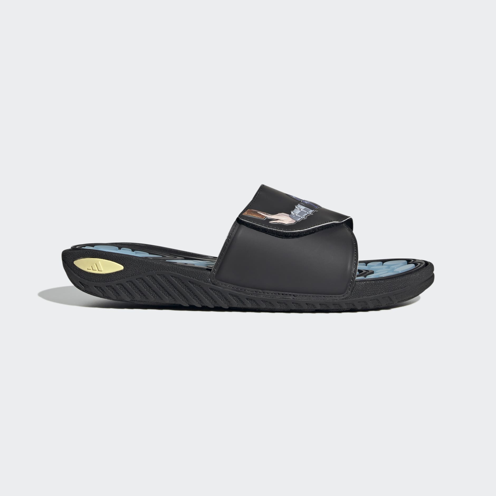 Shoes - Reptossage Yu-Gi-Oh! Slides - Black | adidas South Africa
