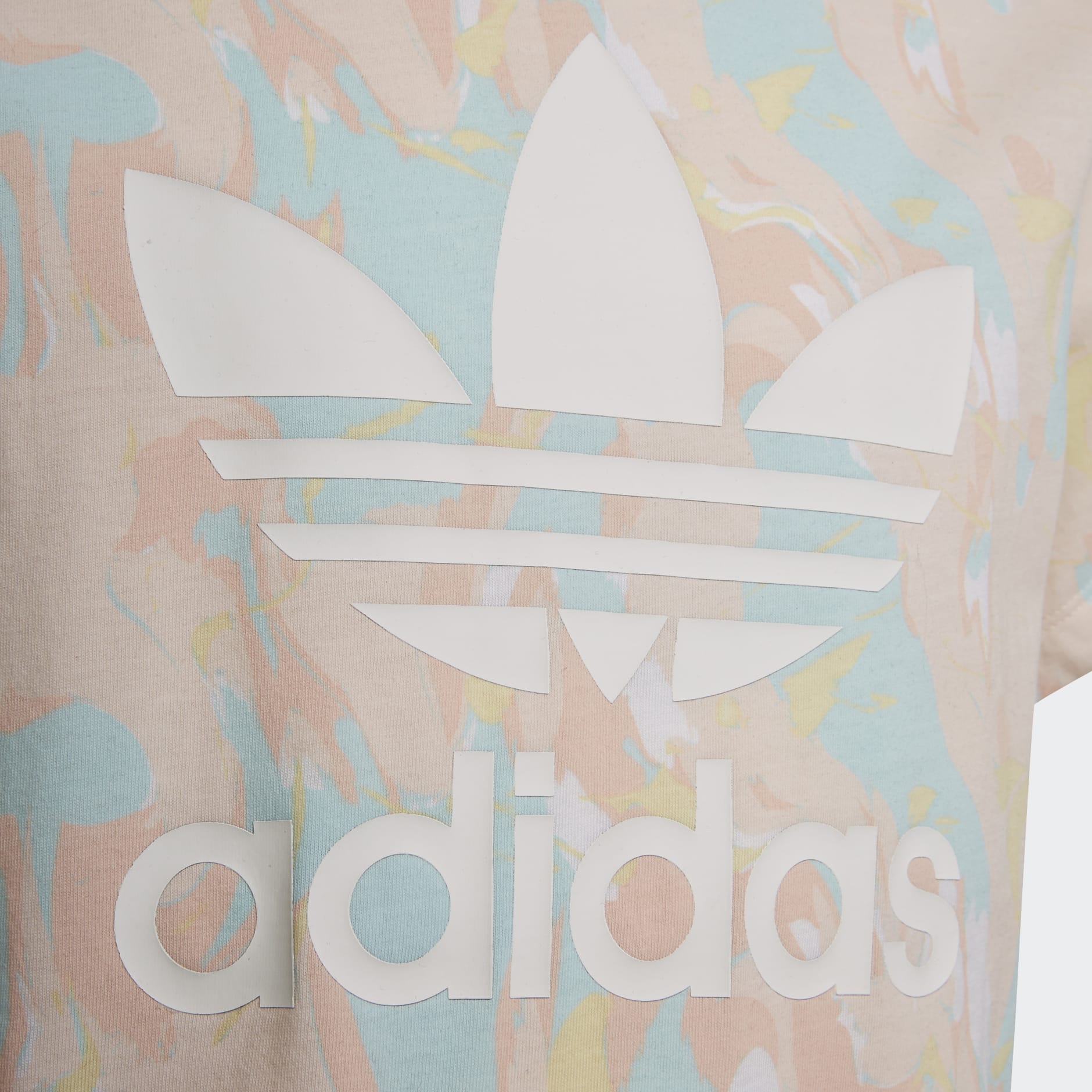 Allover Print Marble Tee