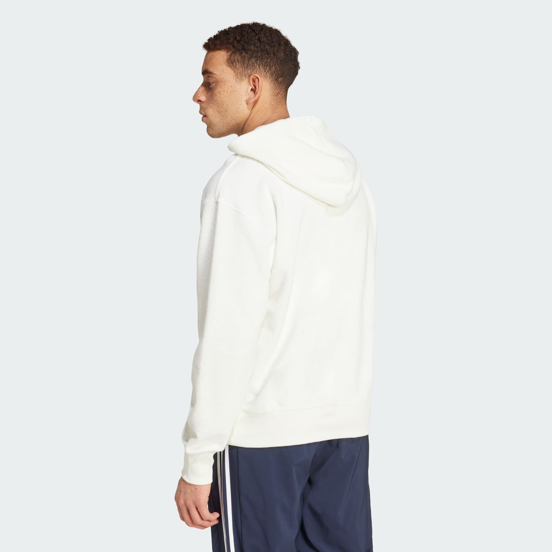 adidas Elevated ALL SZN Terry Loop Hoodie White adidas TZ