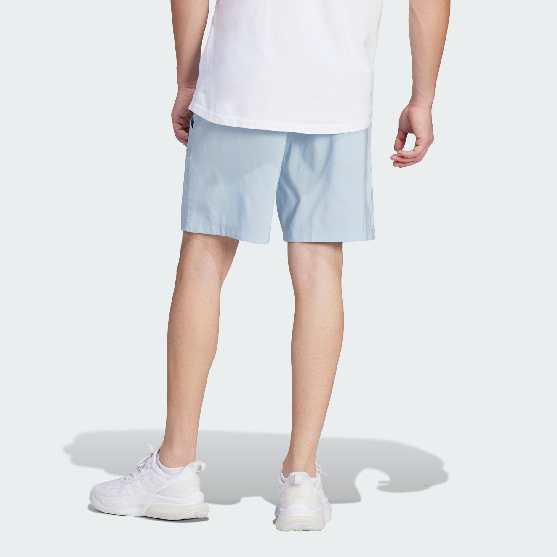 Men\'s Clothing - AEROREADY Essentials Chelsea Small Logo Shorts - Blue |  adidas Saudi Arabia