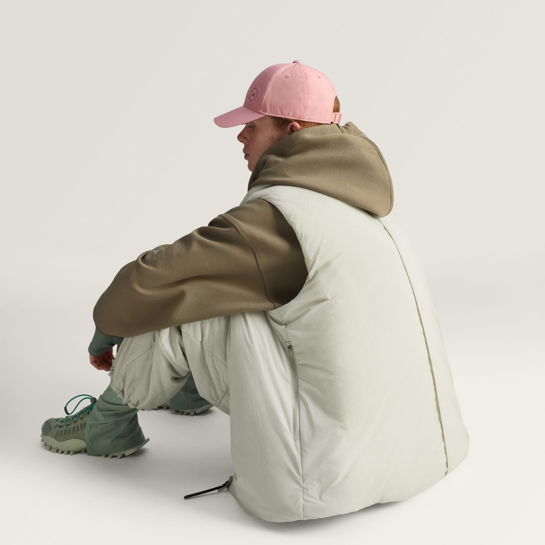 Vestă căptușită adidas by Stella McCartney