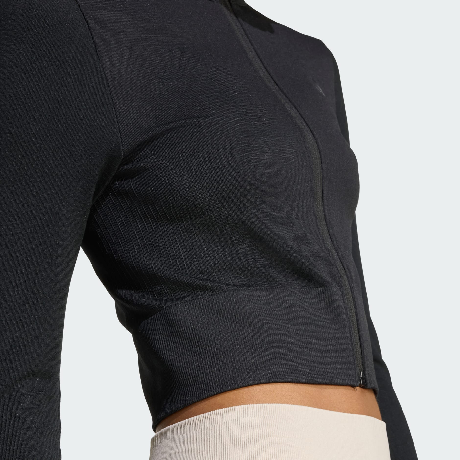 Workout Essentials Full-Zip Knit Jacket