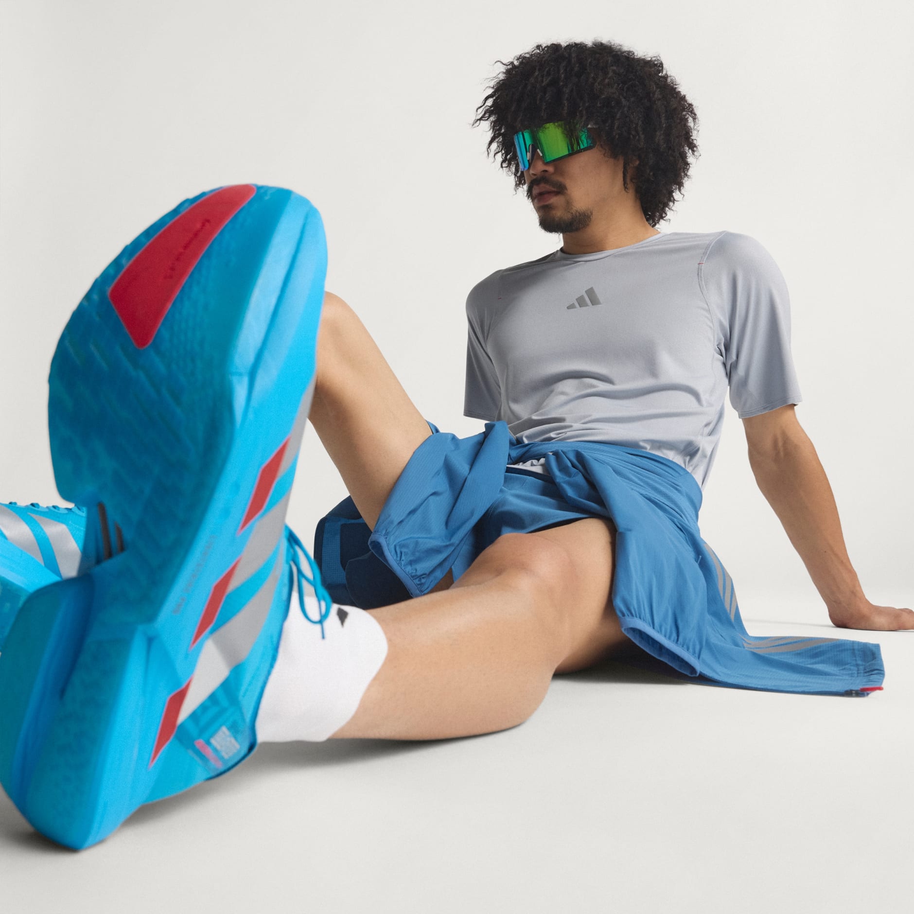 Adizero Ekiden 跑步 T 裇