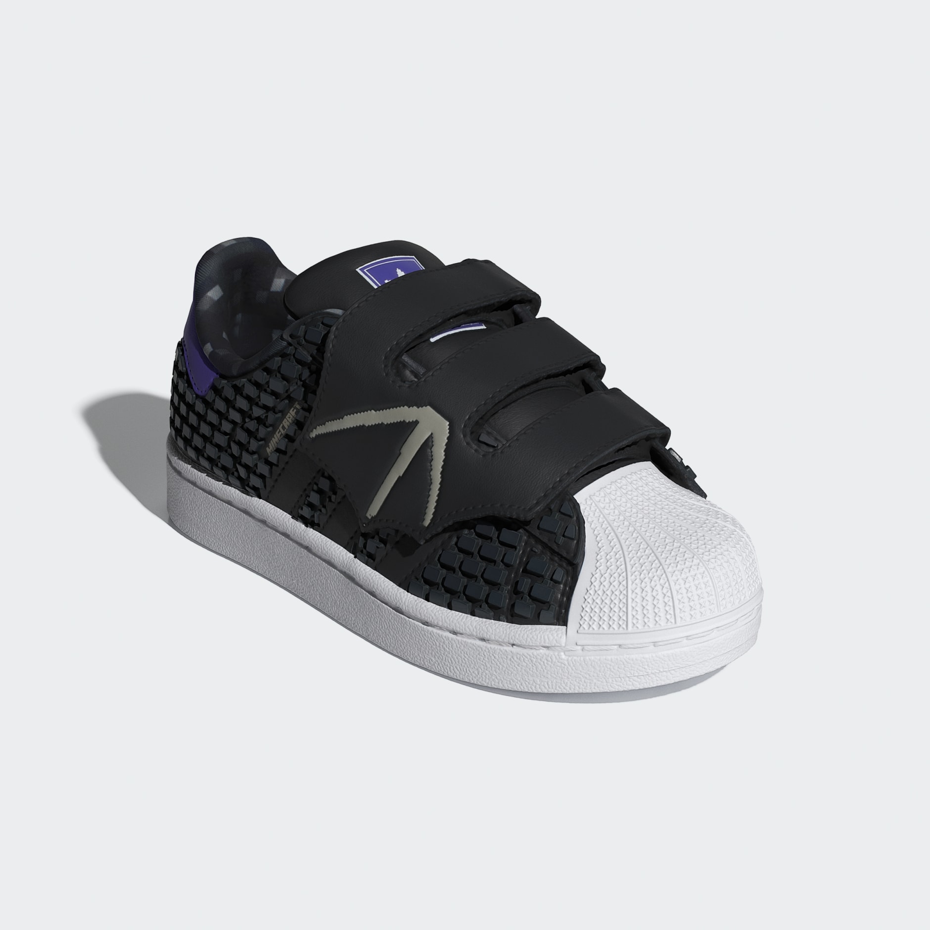 ADIDAS MINECRAFT SUPERSTAR II COMFORT CLOSURE SHOES