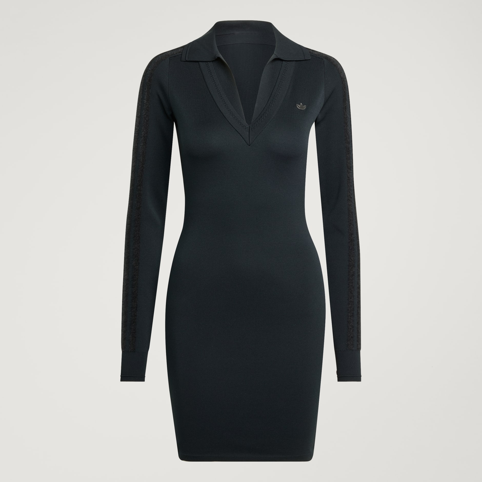 Haljina dugih rukava s ovratnikom