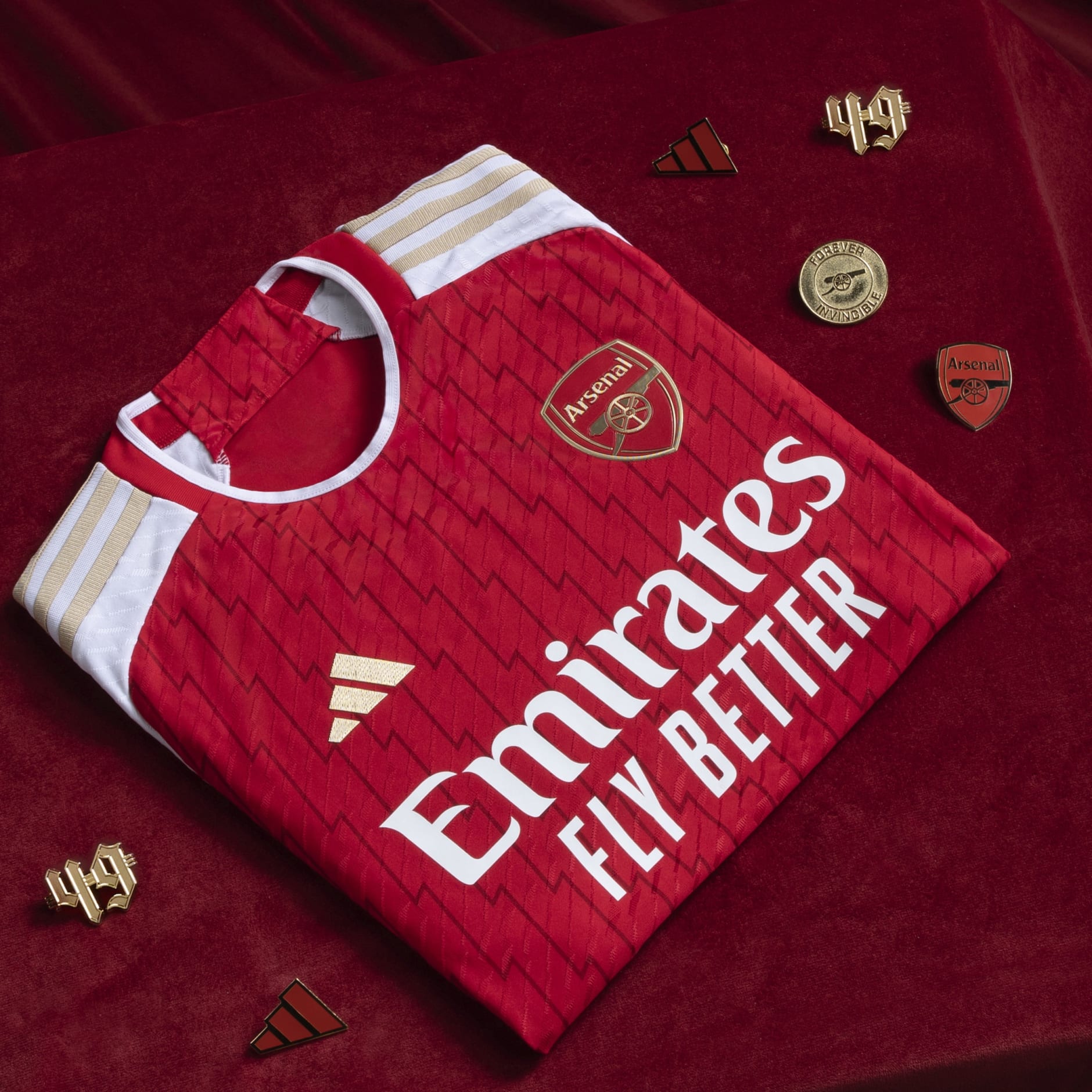 Maillot Domicile Arsenal 23/24 Authentique