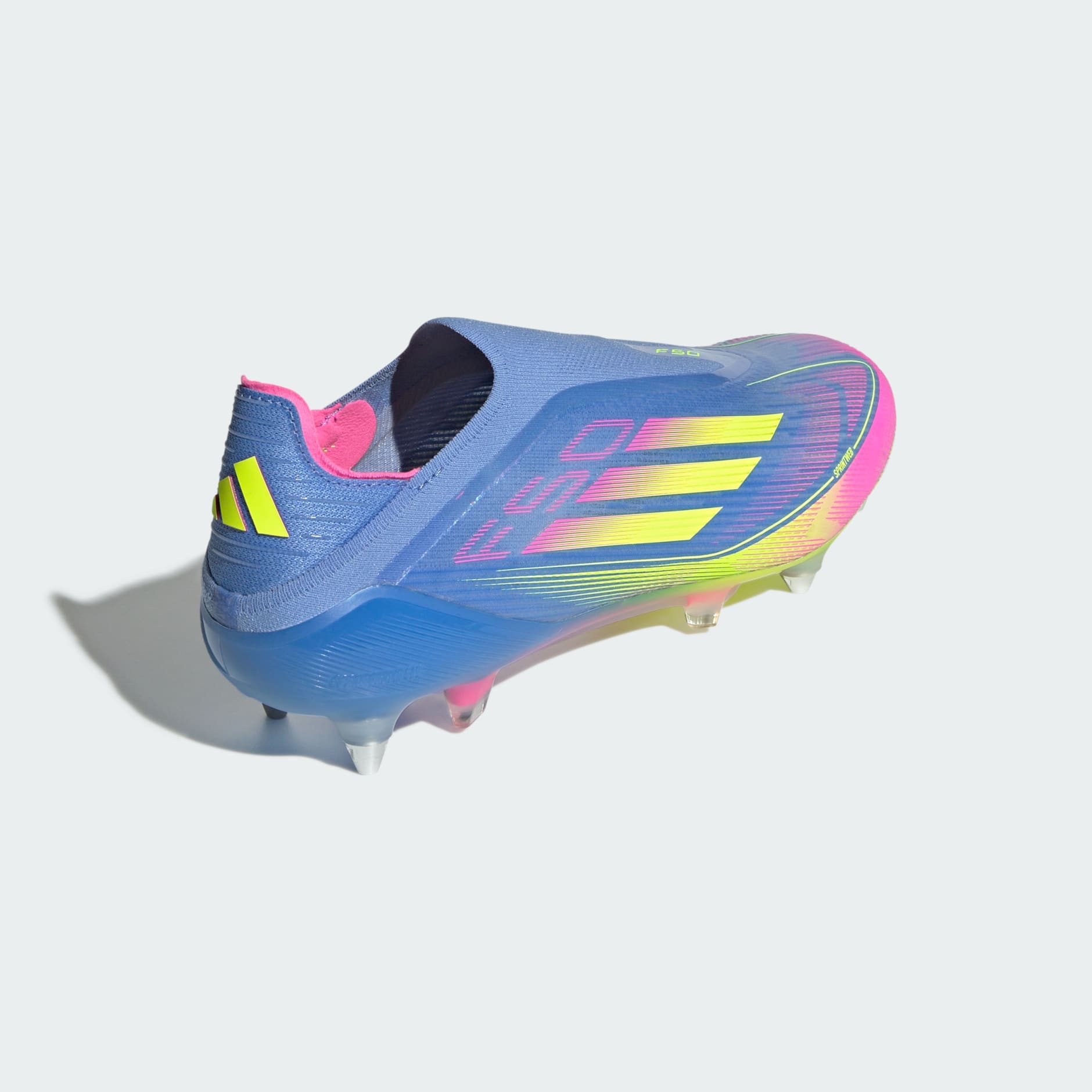 Ghete F50 Elite fără șireturi, pentru teren moale