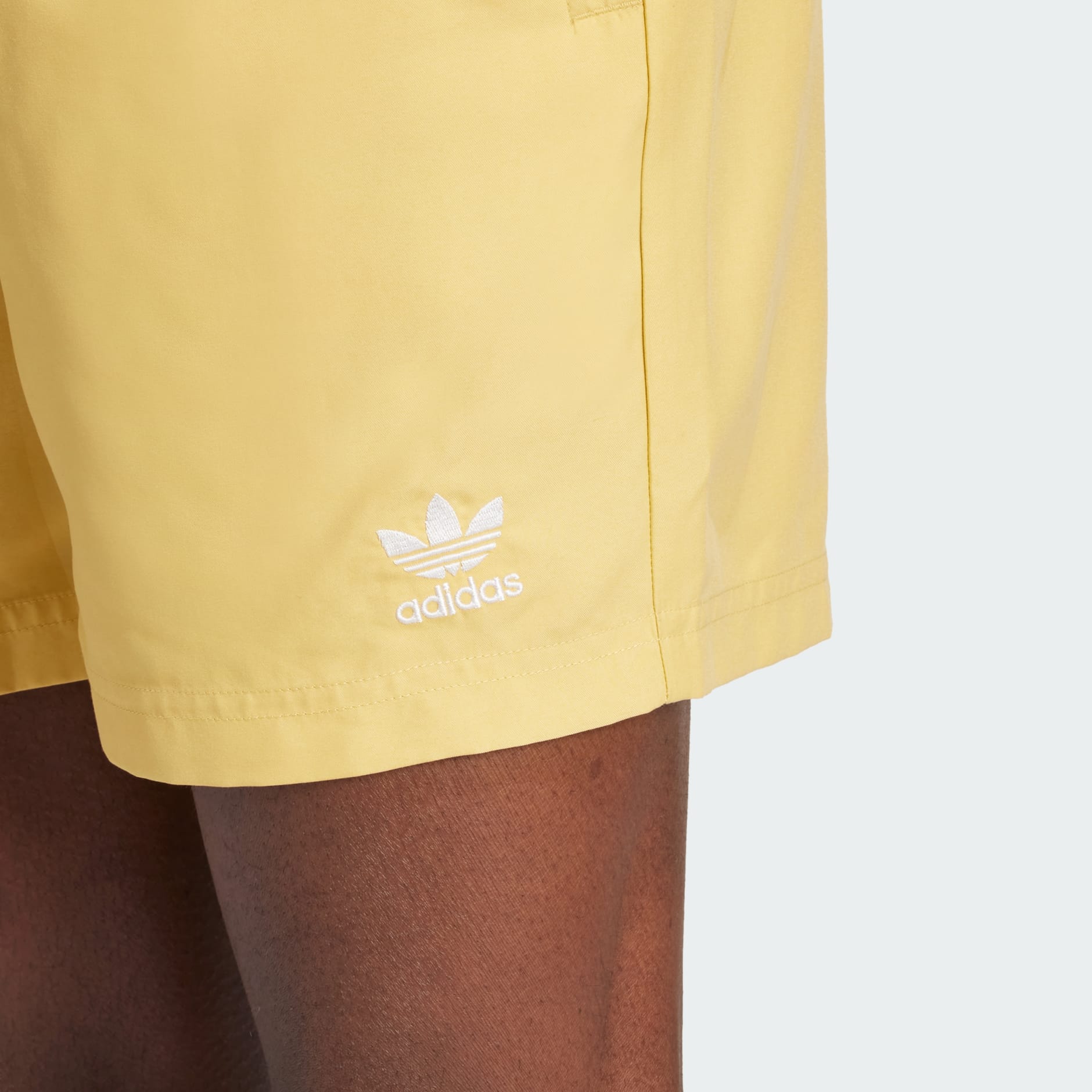 adidas Adicolor Essentials Solid Swim Shorts Beige adidas TZ