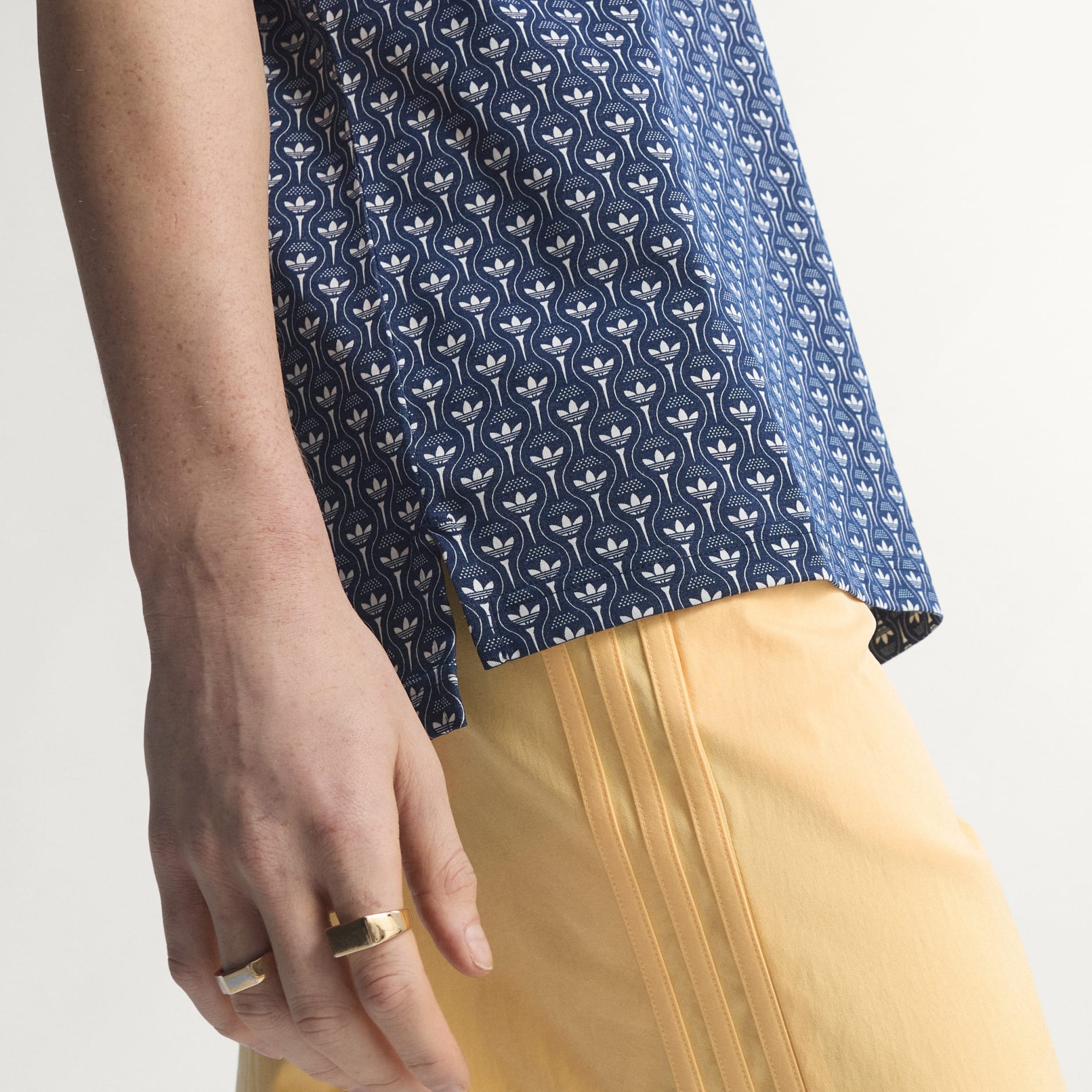 Tricou polo Originals All Over Trefoil