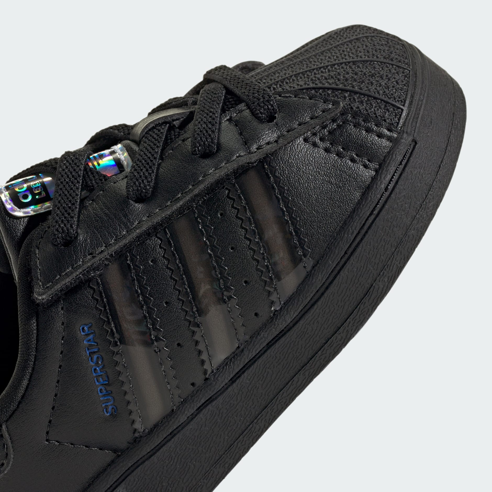 Superstar Led Lights Comfort Closure Elastic Lace Shoes Kids