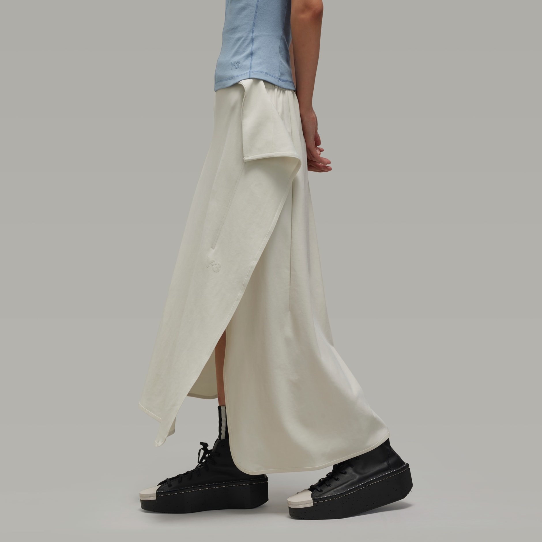 Y-3 Track Skirt - Grey | adidas Hong Kong