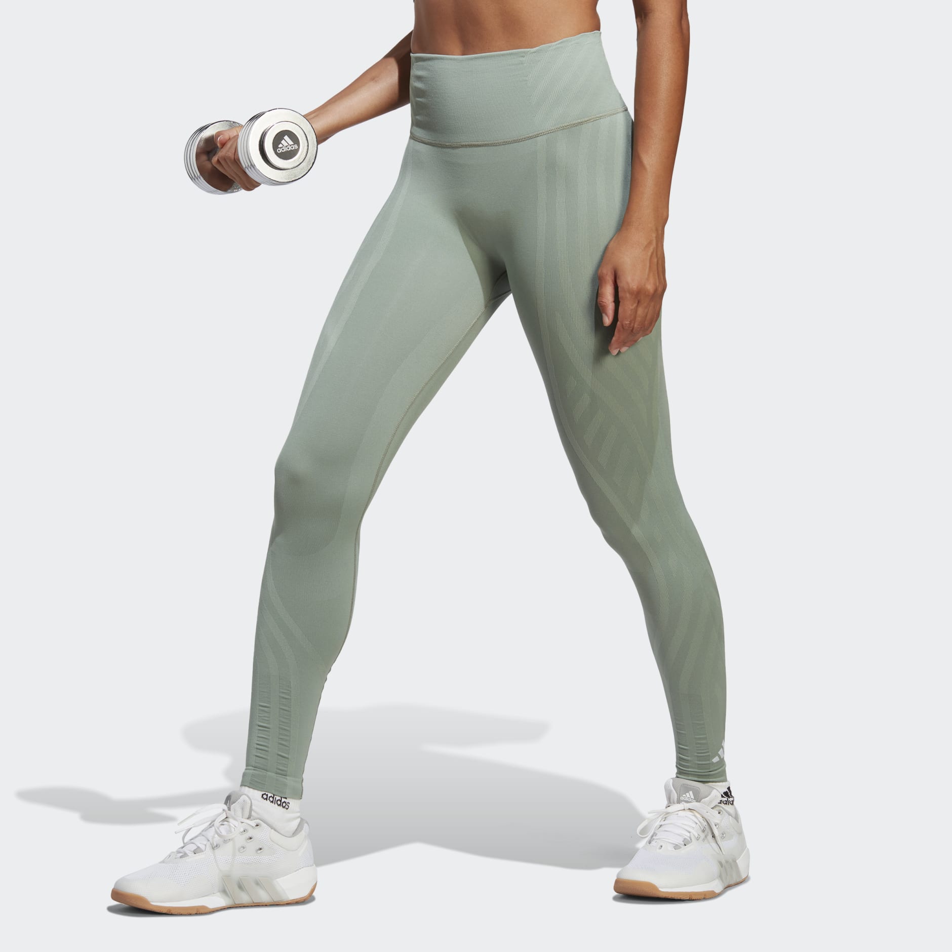 Clothing - FORMOTION Sculpted 7/8 Leggings - Green