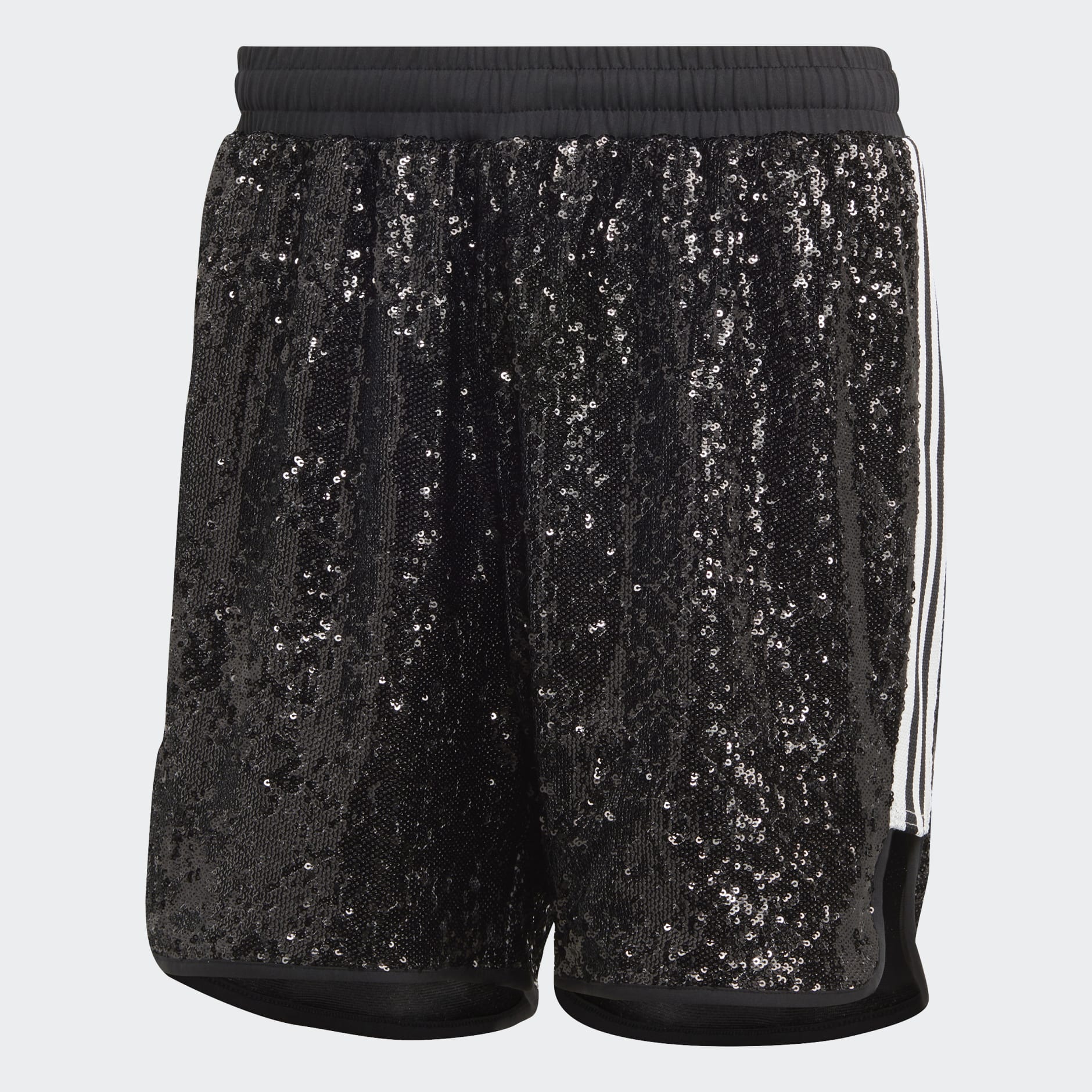 adidas Sequin Shorts - Black