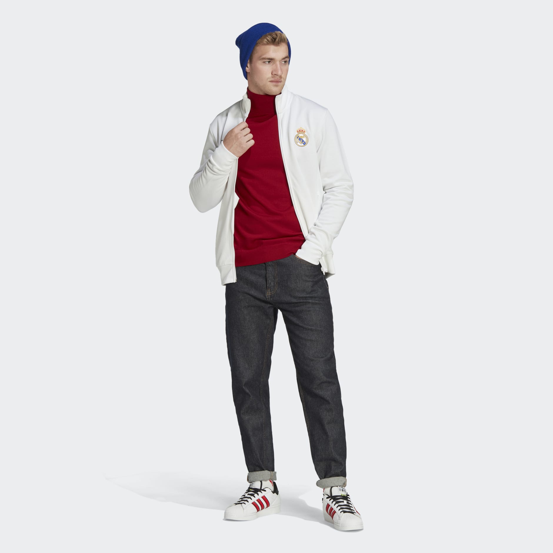 Real Madrid Essentials Trefoil Track Jacket
