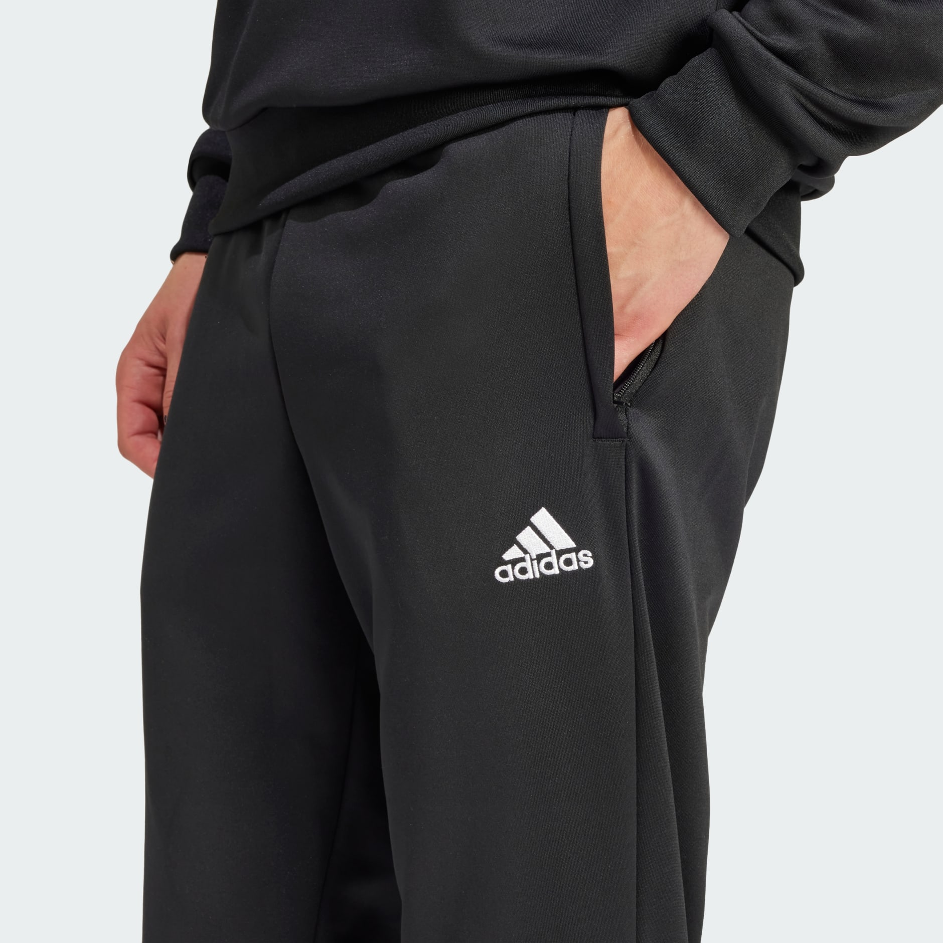 Adidas training id terry joggers in black online