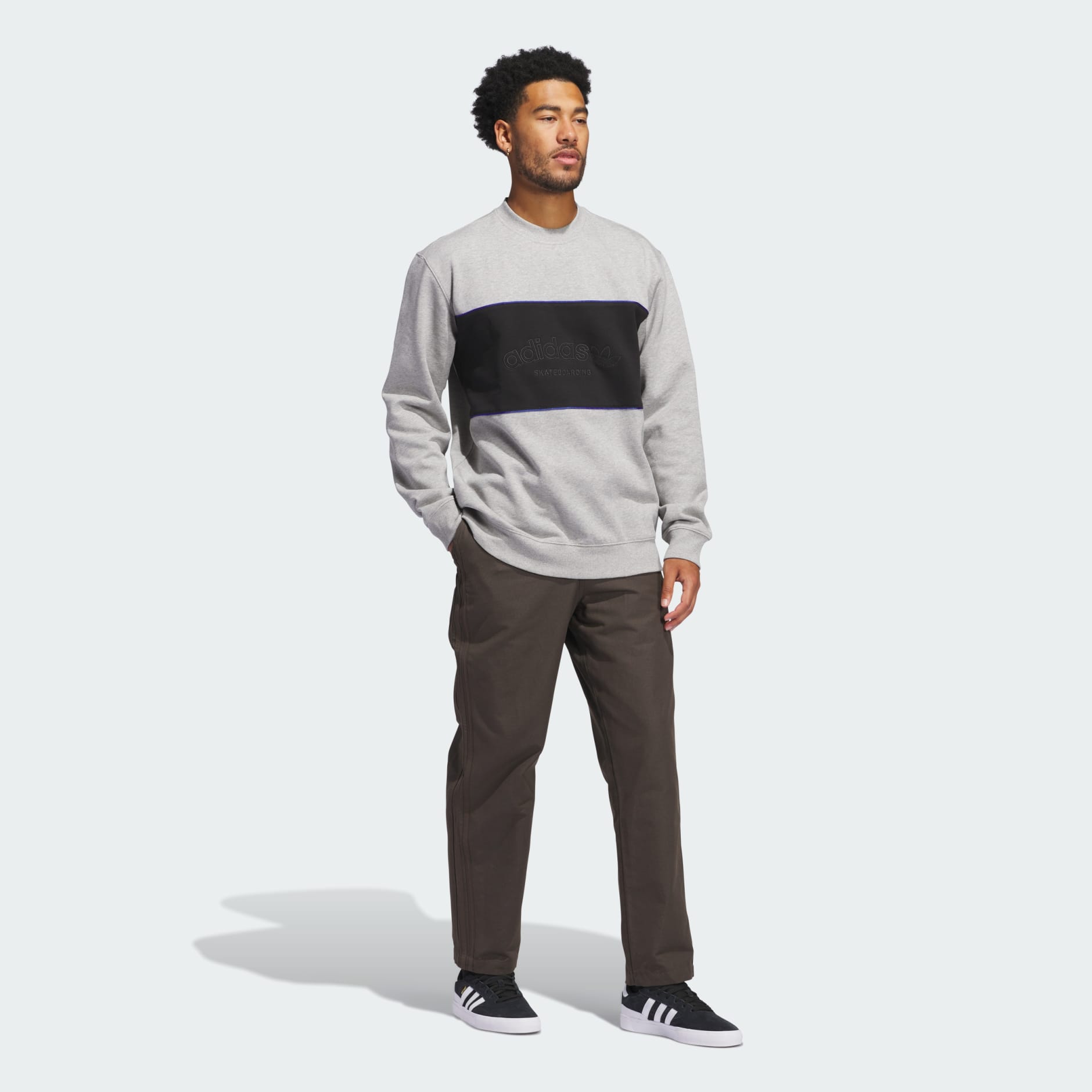 Arched Logo Crewneck Sweatshirt