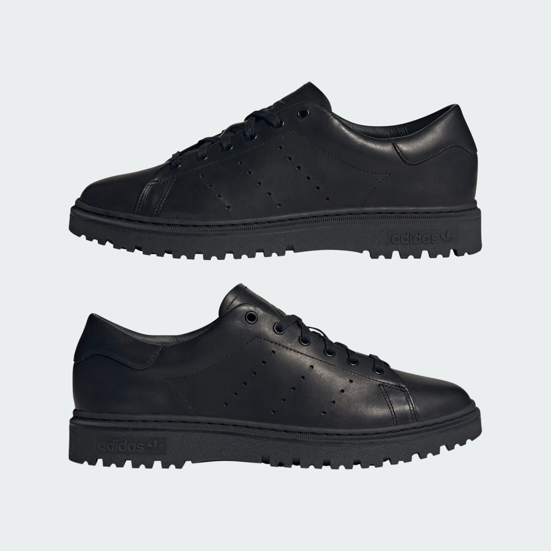 Adidas stan smith woven black hotsell