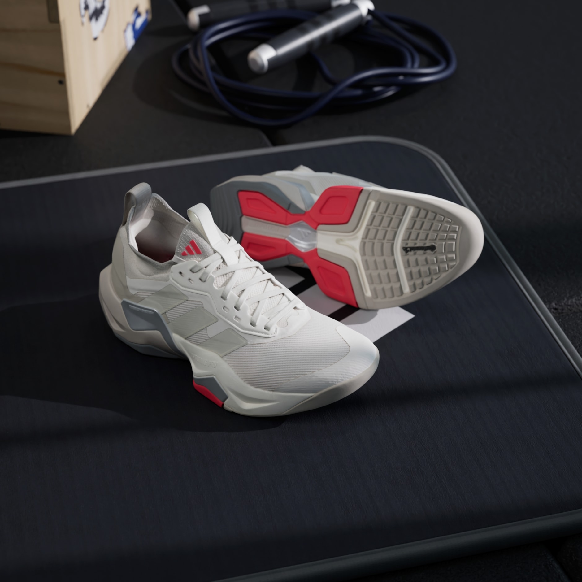 ★ adidas ★ 日本未入荷 Rapidmove ADV 2 HIIT IH5244 Adidas Rapidmove Adv 2 Hiit Cloud White / Halo Silver - Nov