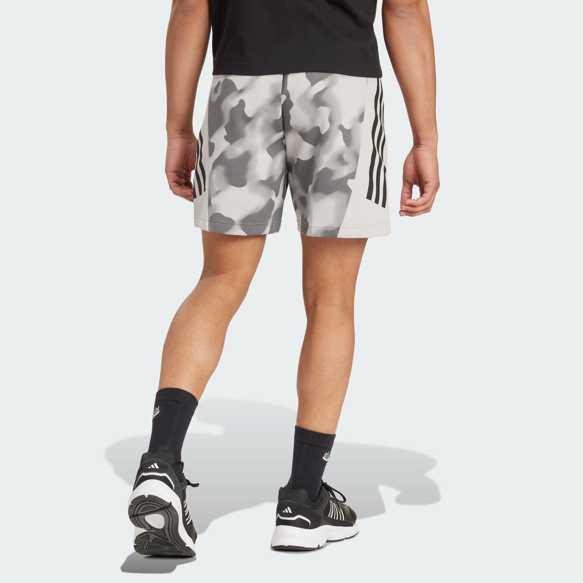Future Icons 3-Stripes Allover Print Shorts