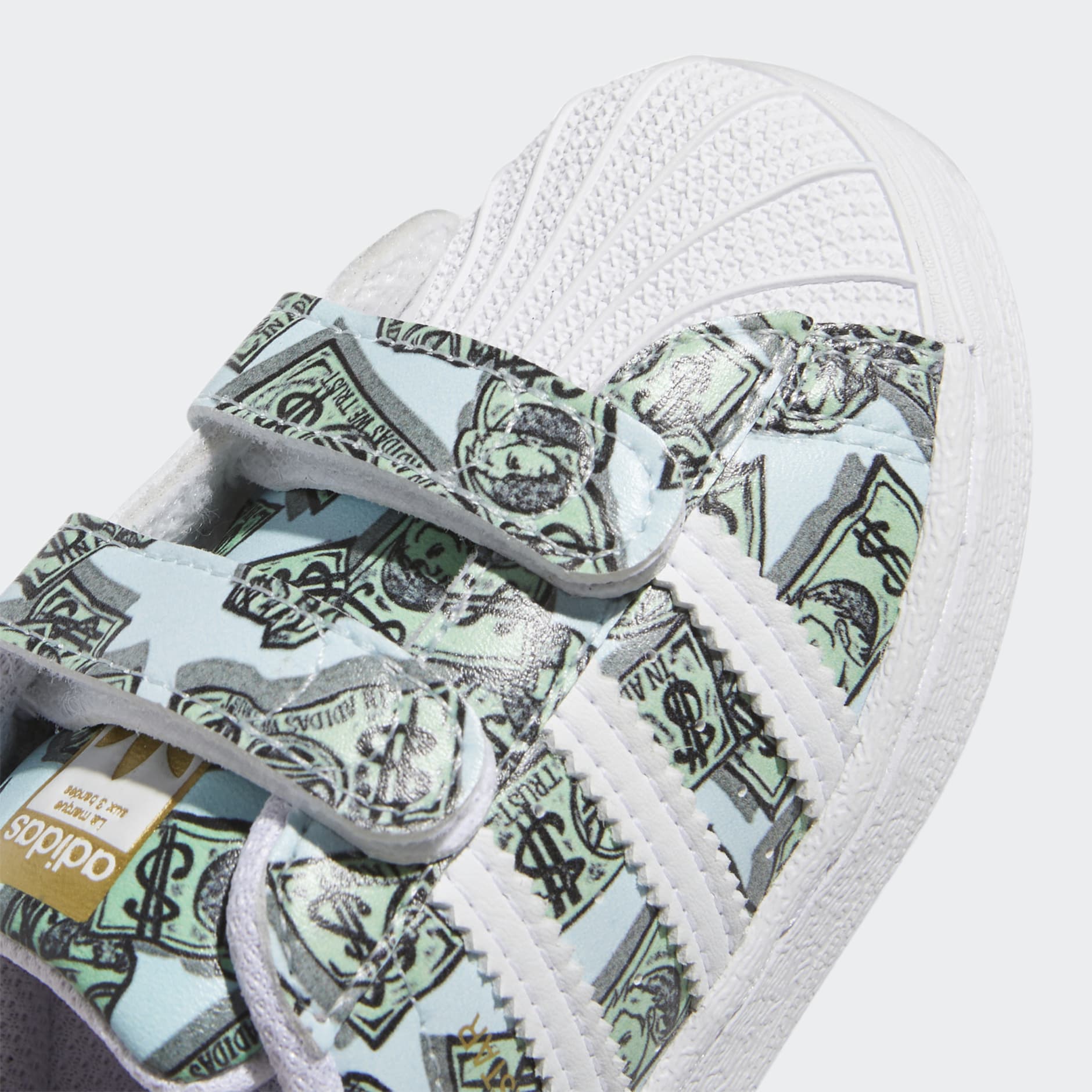 Jeremy Scott Money Print Superstar Shoes