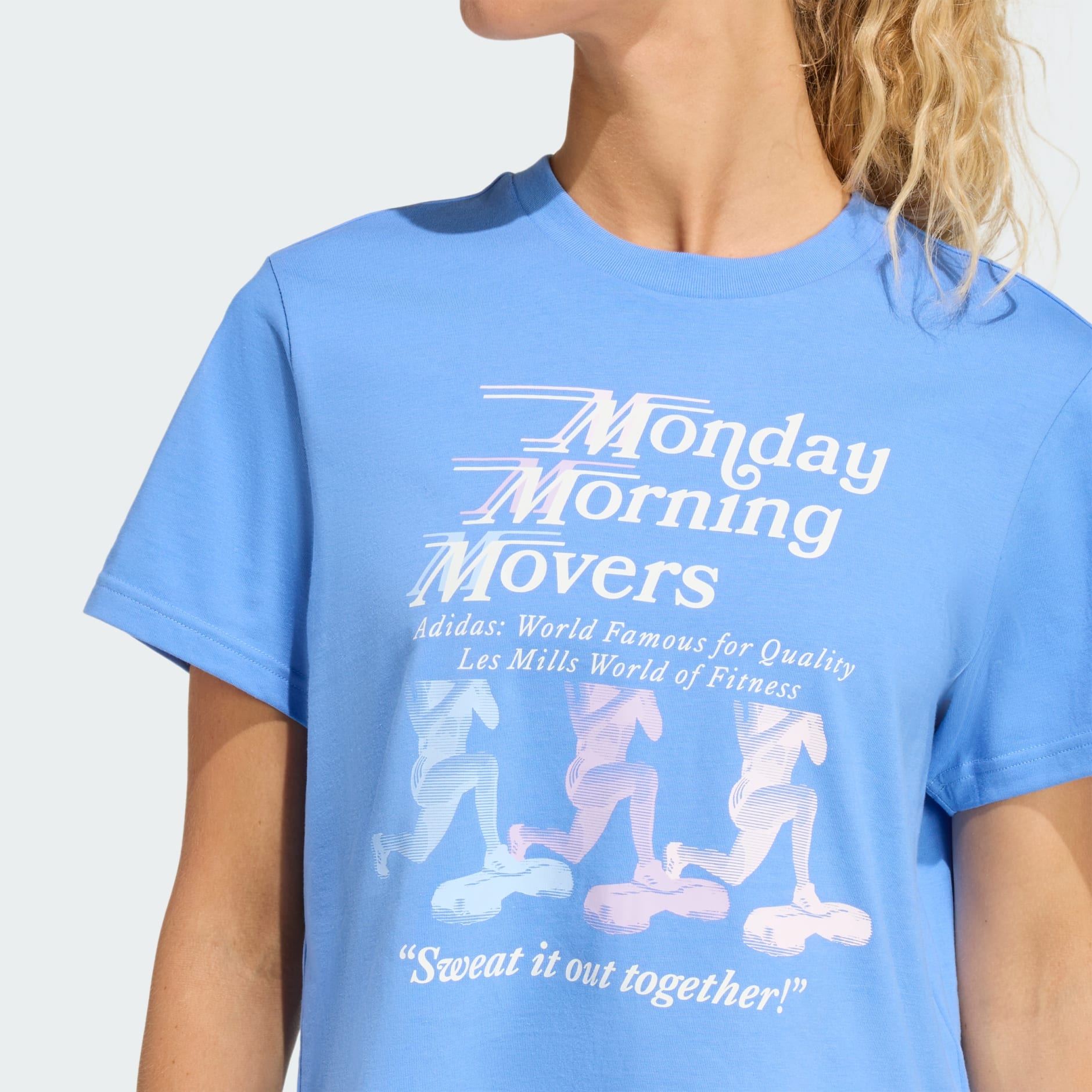 LESMILLS MOVERS 圖案 T 裇