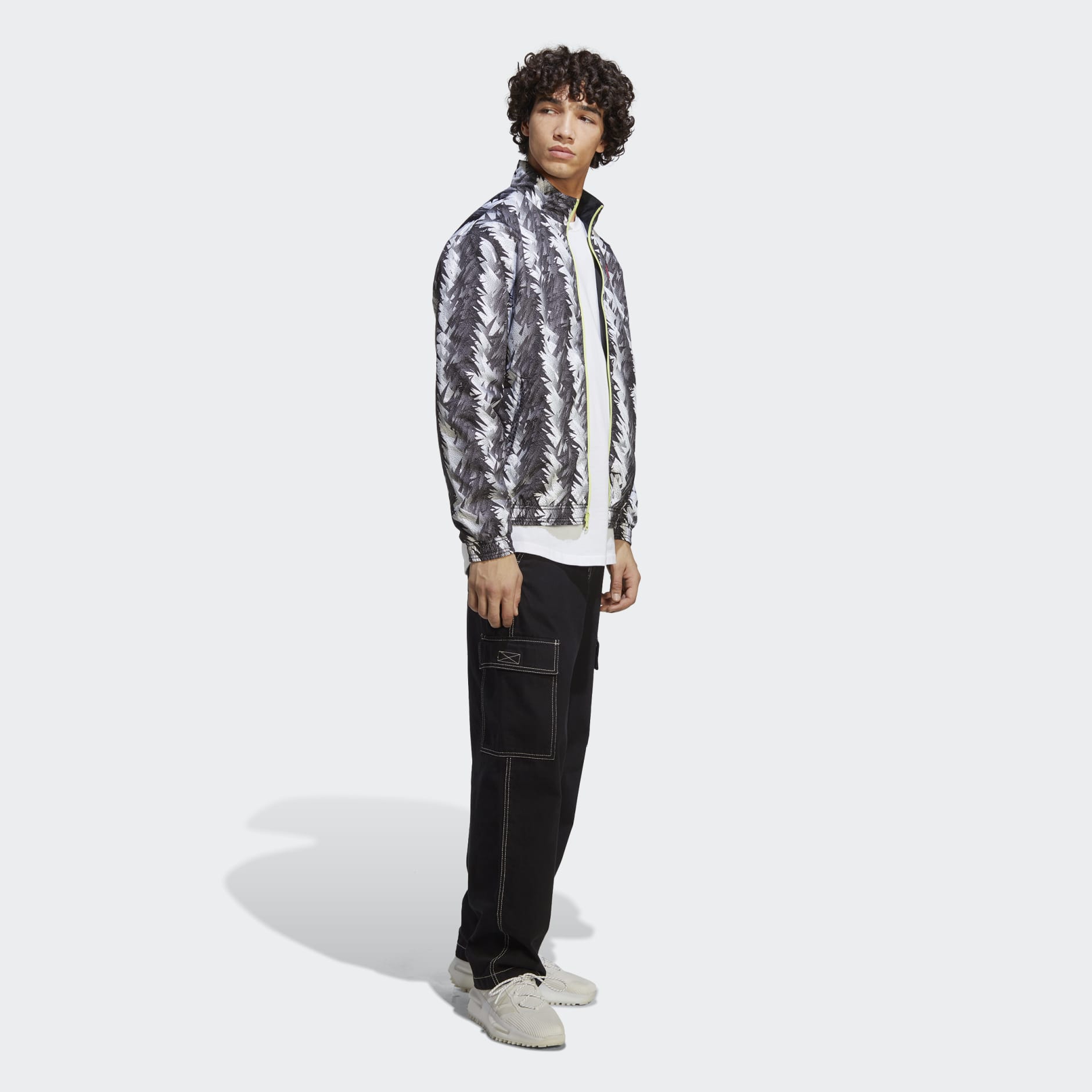 Louis Vuitton 2020 Monogram Jacquard Track Bomber Jacket