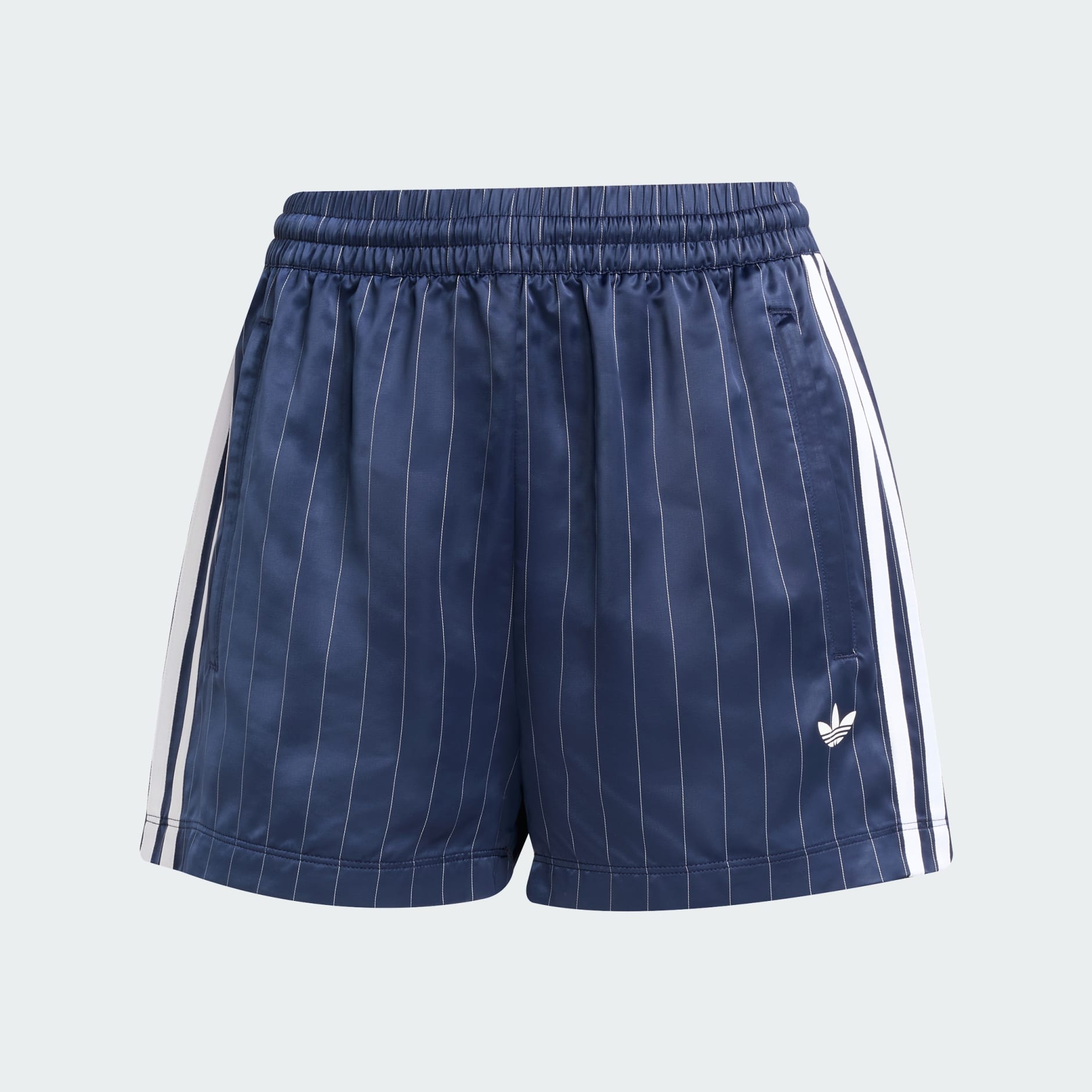 adidas Originals Pin-stripe Satin Shorts