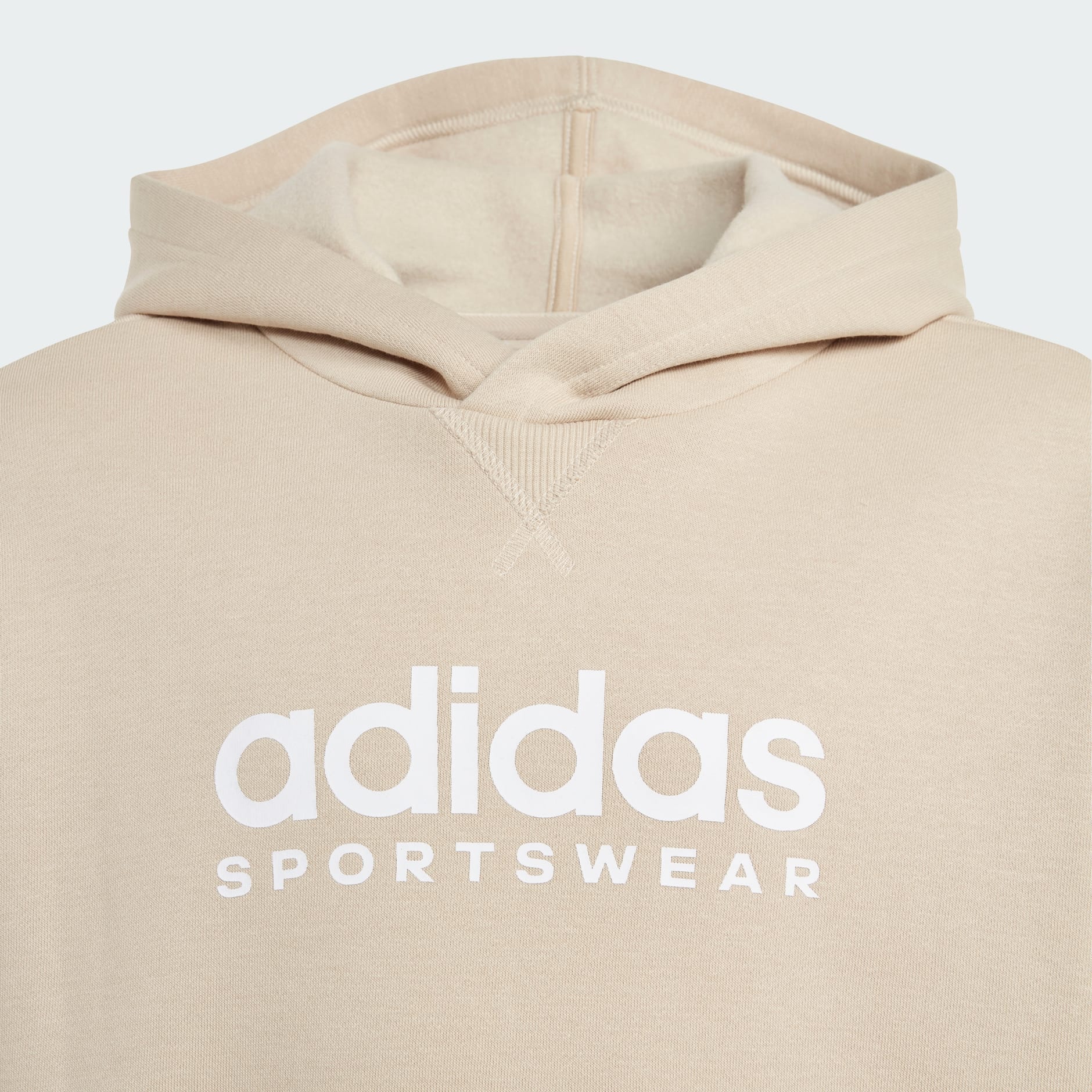 Beige top adidas hoodie