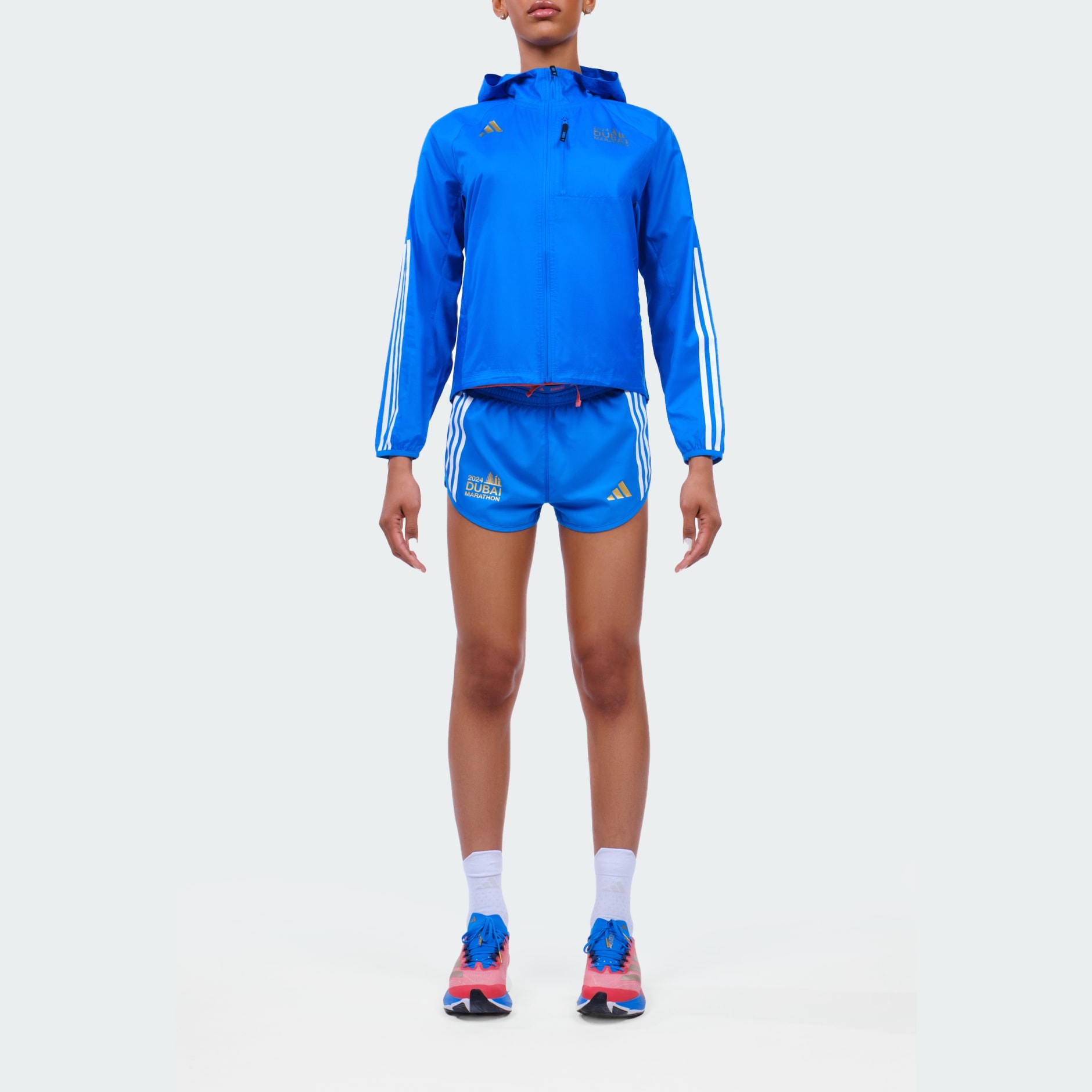 adidas DUBAI MARATHON JACKET Blue adidas UAE