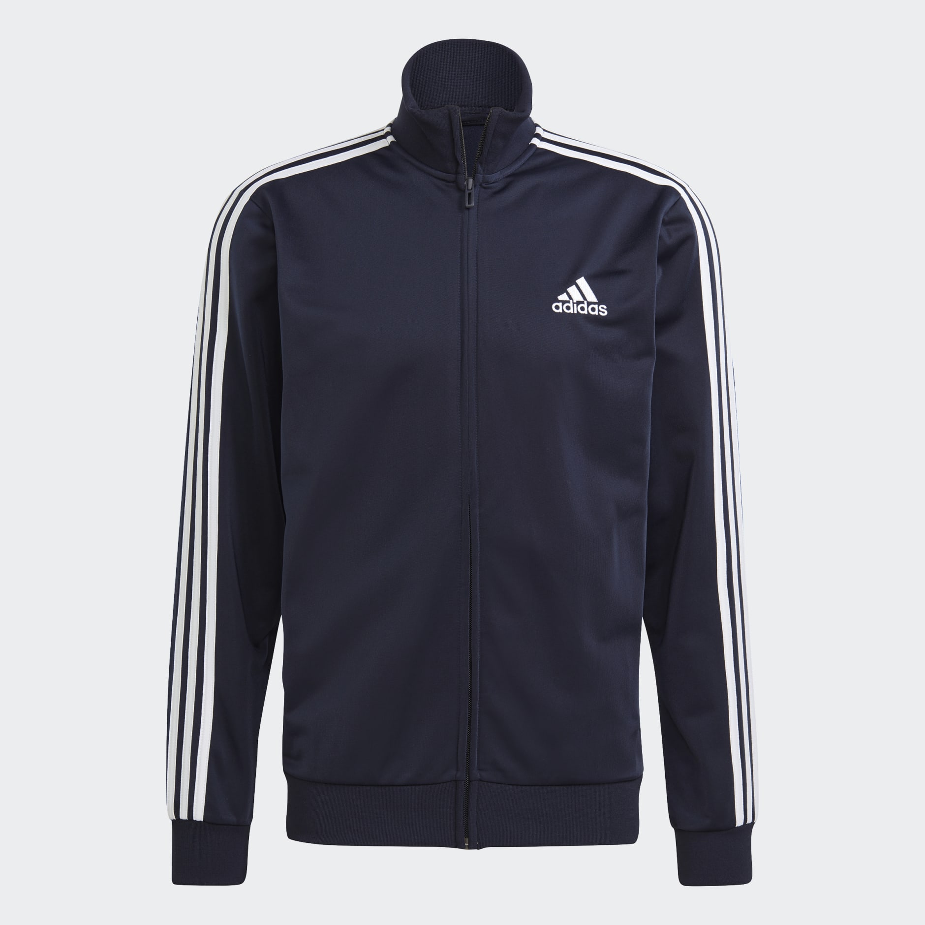 Clothing - Essentials 3-Stripes Track Suit - Blue | adidas South Africa