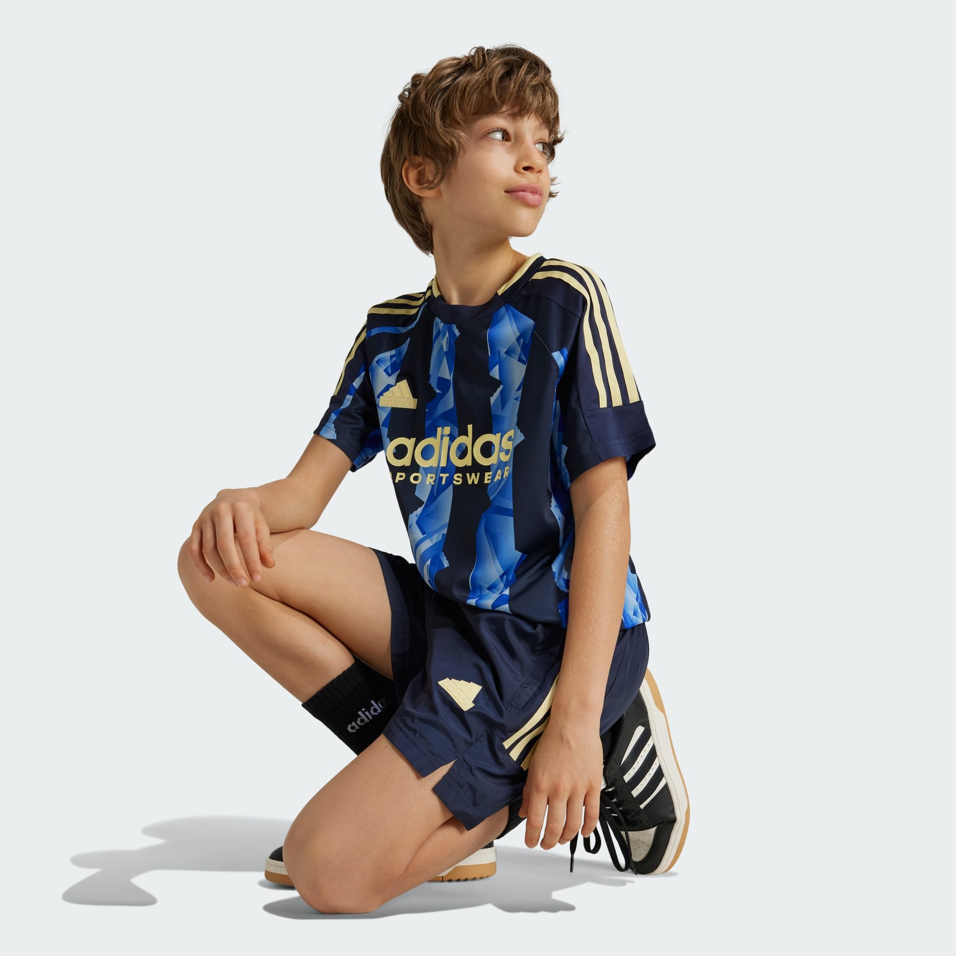 adidas Tiro Woven Shorts Kids Blue adidas TZ