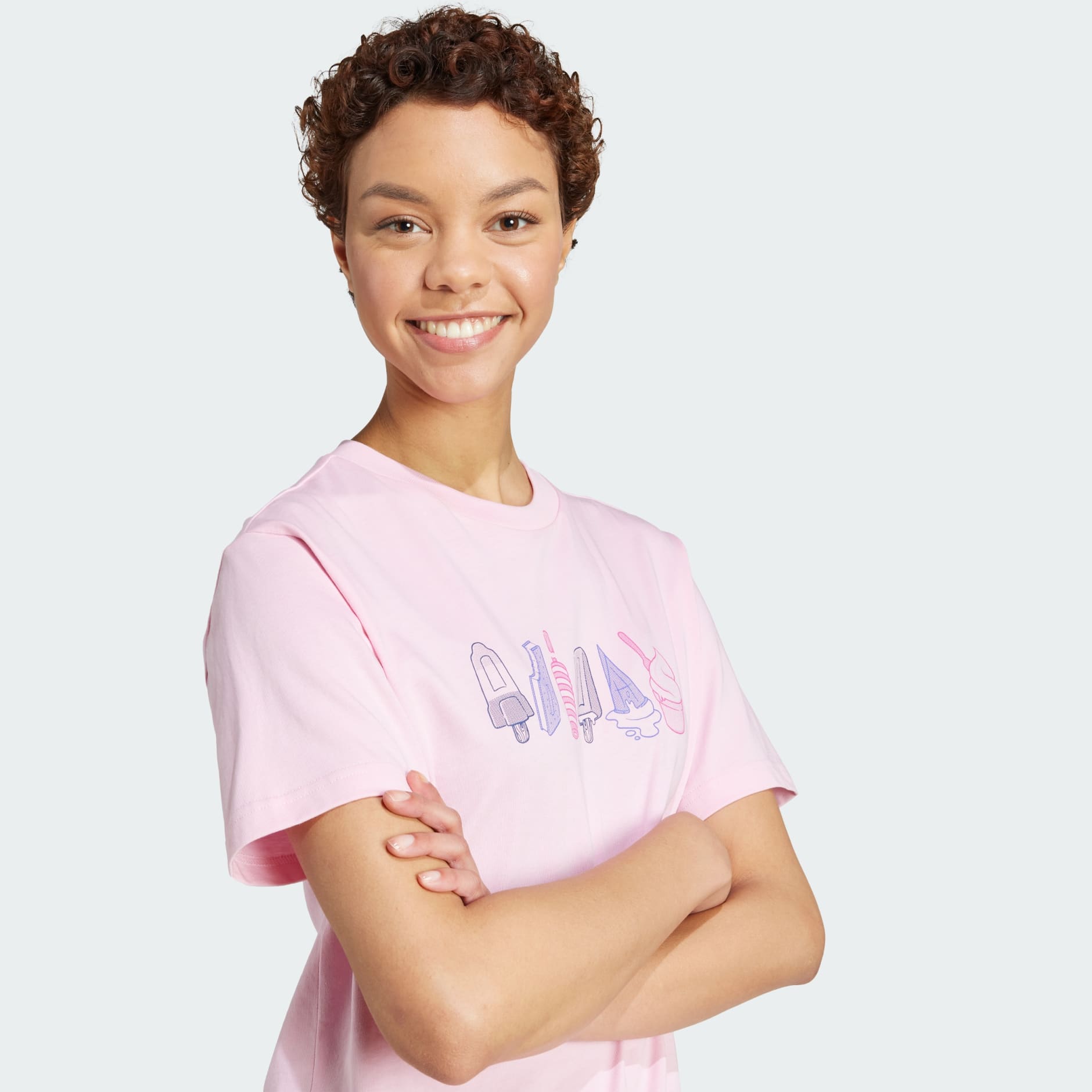 Tricou cu imprimeu grafic Lounge Food