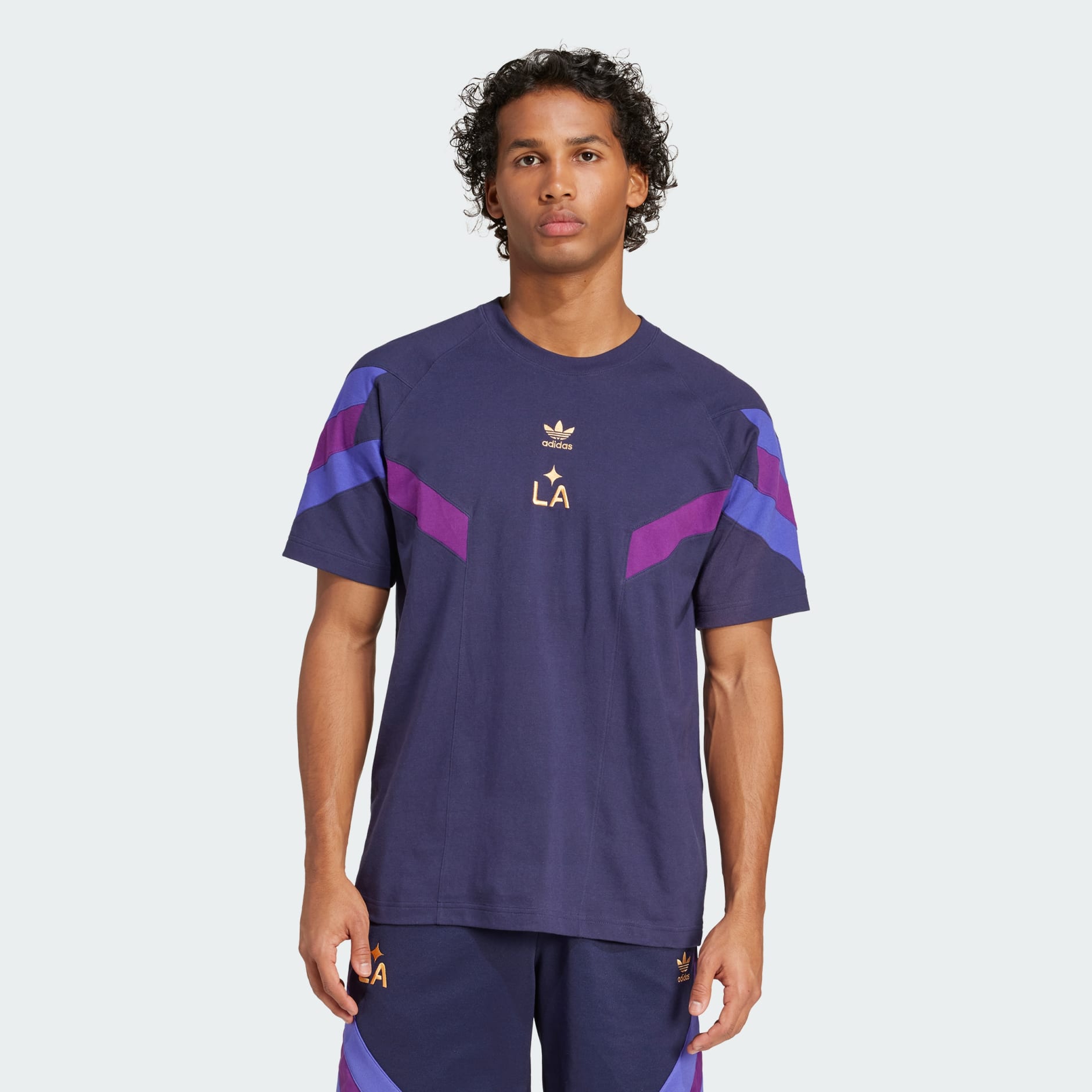 Tricou cu m&acirc;necă scurtă LA Galaxy Originals