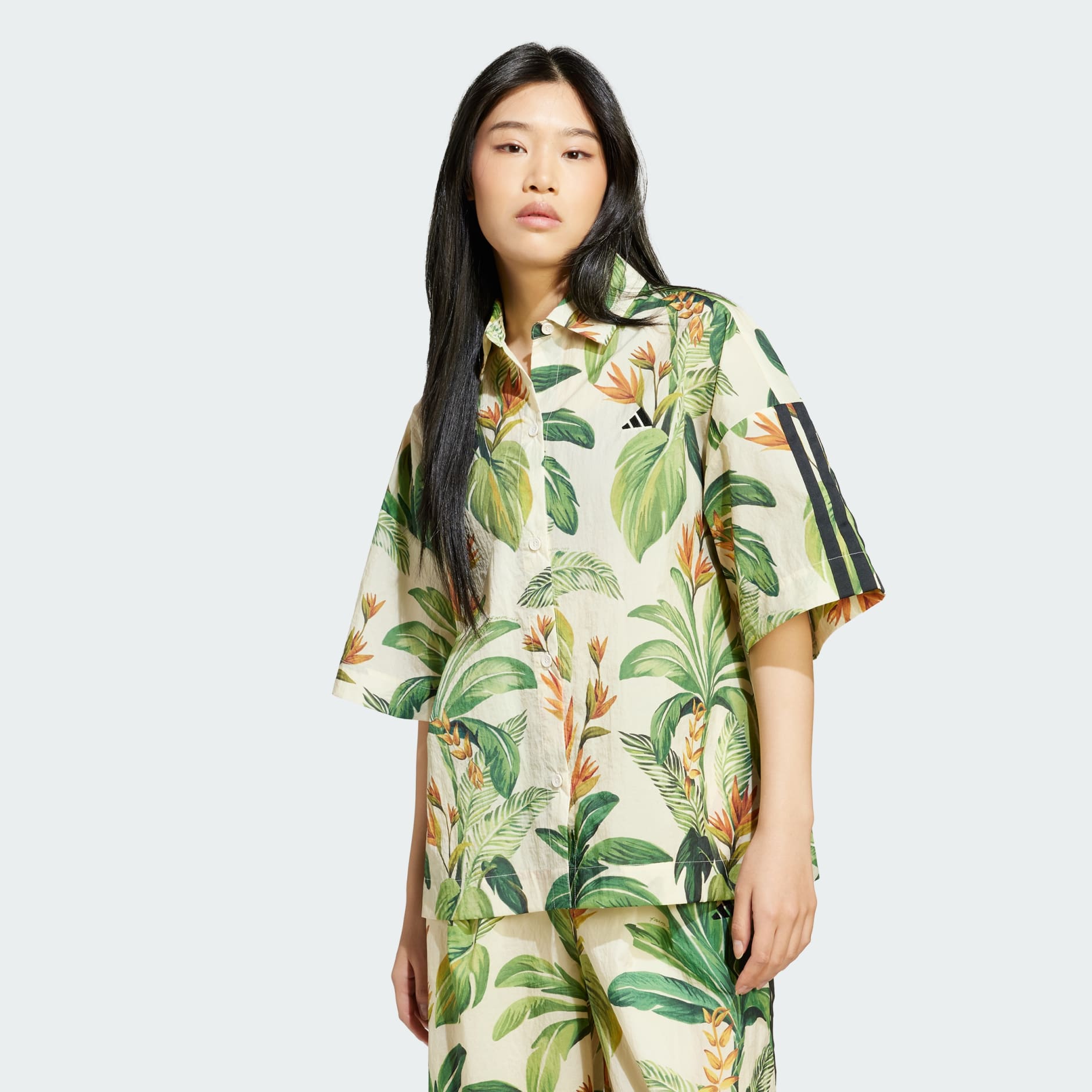 adidas adidas X FARM Premium Shirt - White | adidas TZ